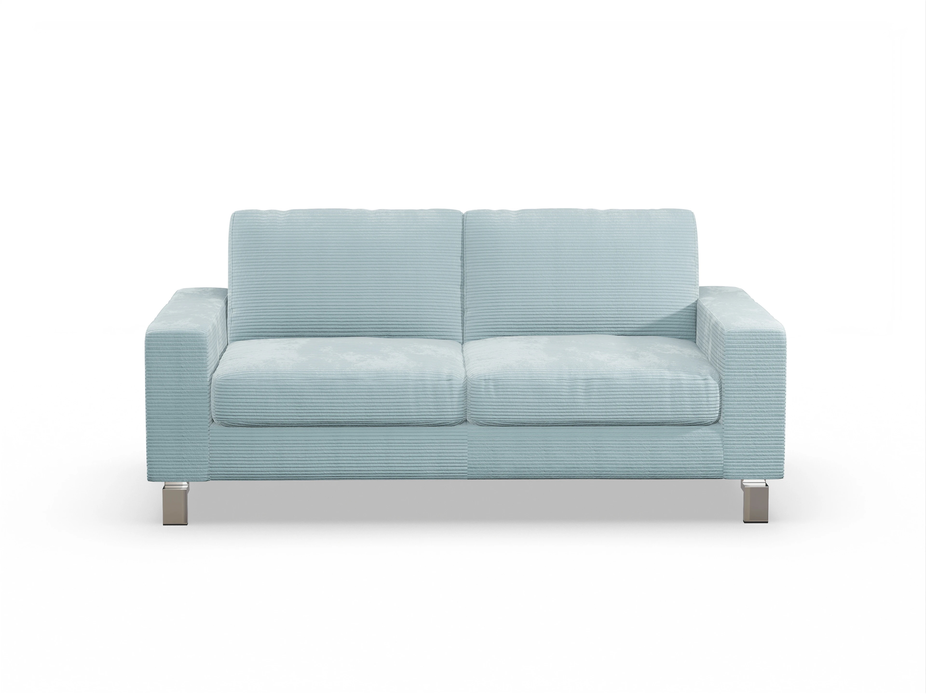 Ansicht des Produktes Indiana 2-Sitzer Sofa in Stoff Blau