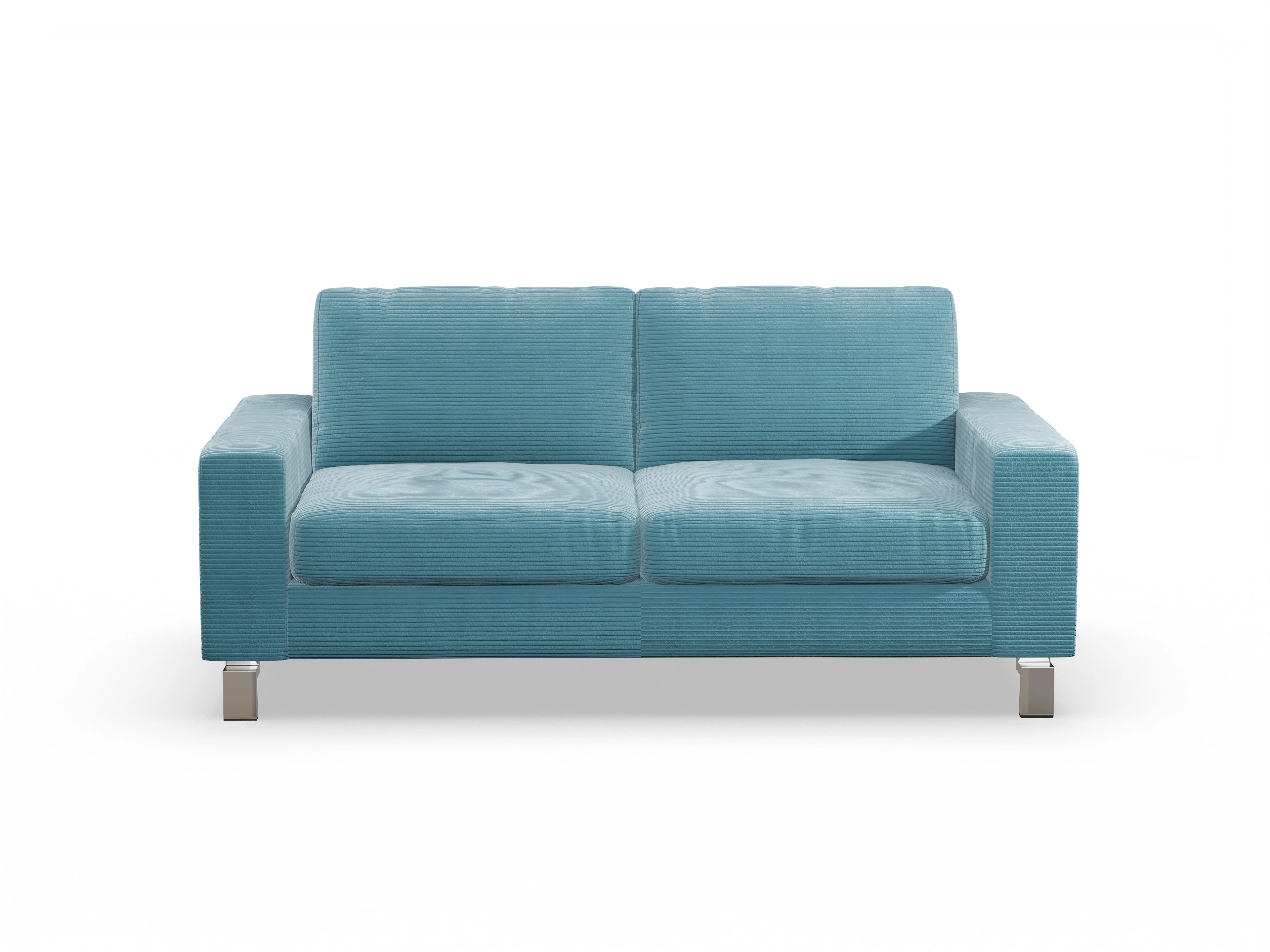 Ansicht des Produktes Indiana 2-Sitzer Sofa in Stoff Blau