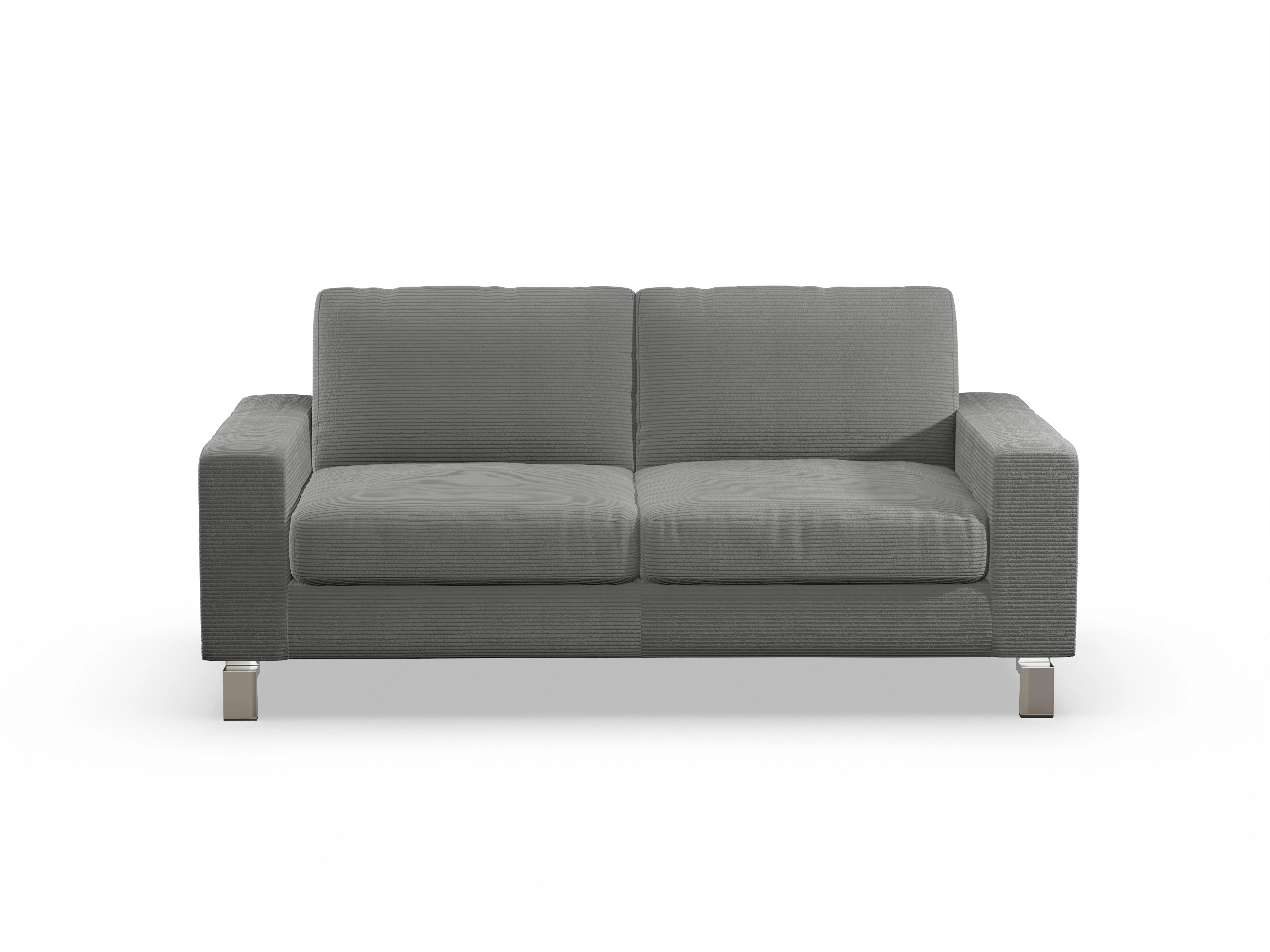 Ansicht des Produktes Indiana 2-Sitzer Sofa in Stoff Grau