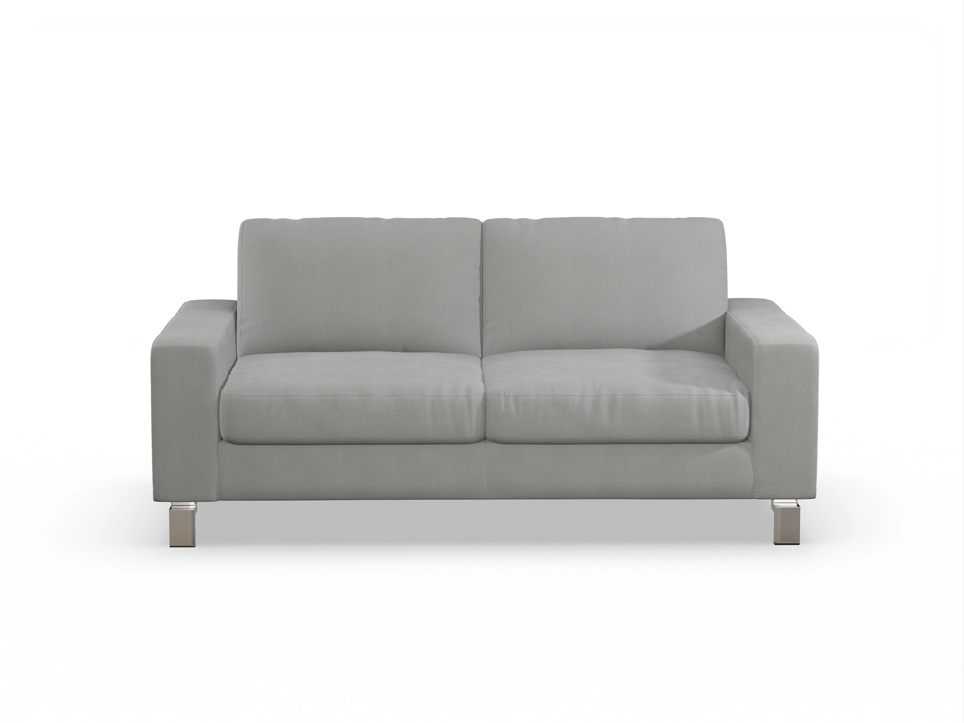 Ansicht des Produktes Indiana 2-Sitzer Sofa in Stoff Grau