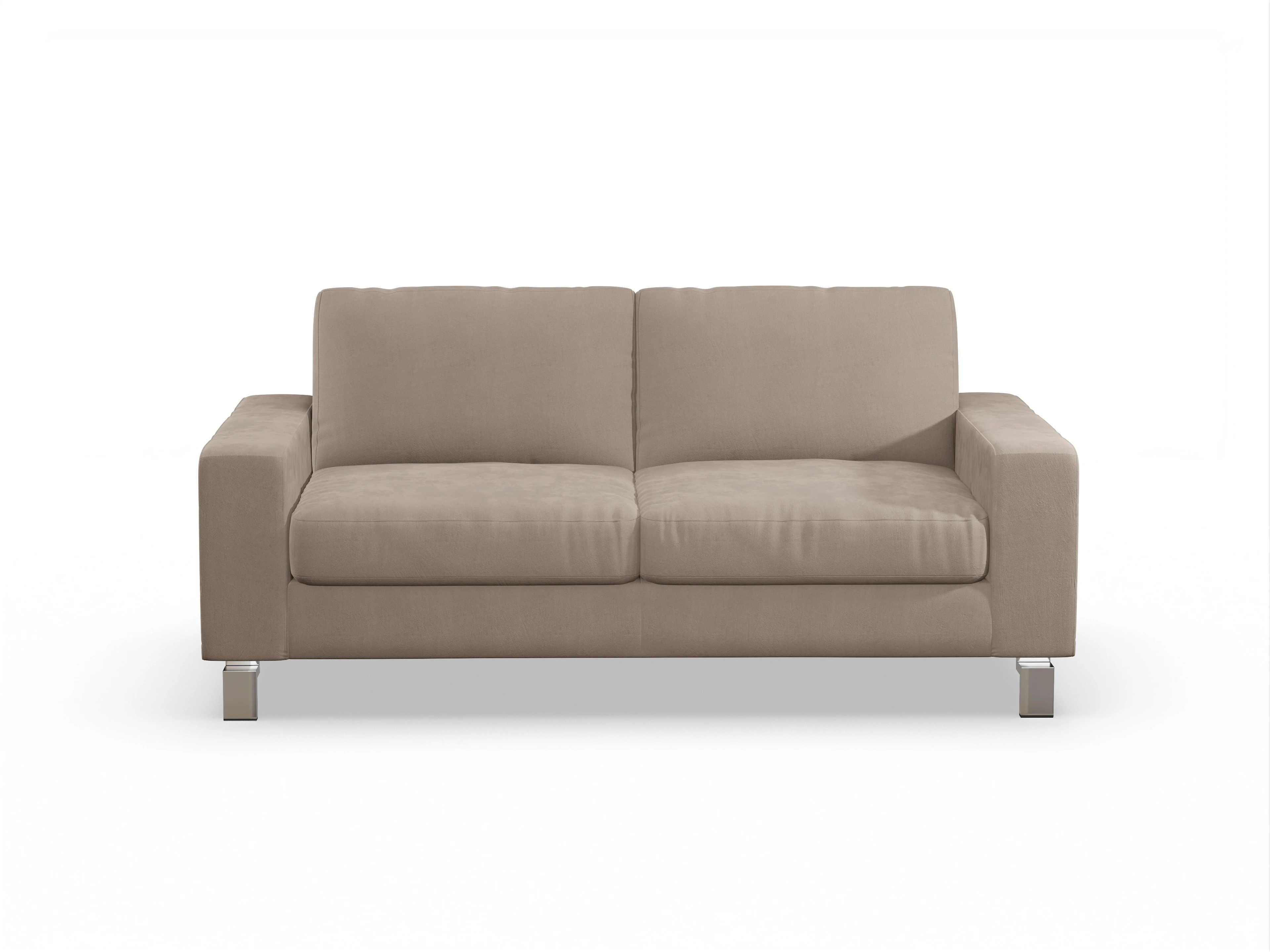 Ansicht des Produktes Indiana 2-Sitzer Sofa in Stoff Braun