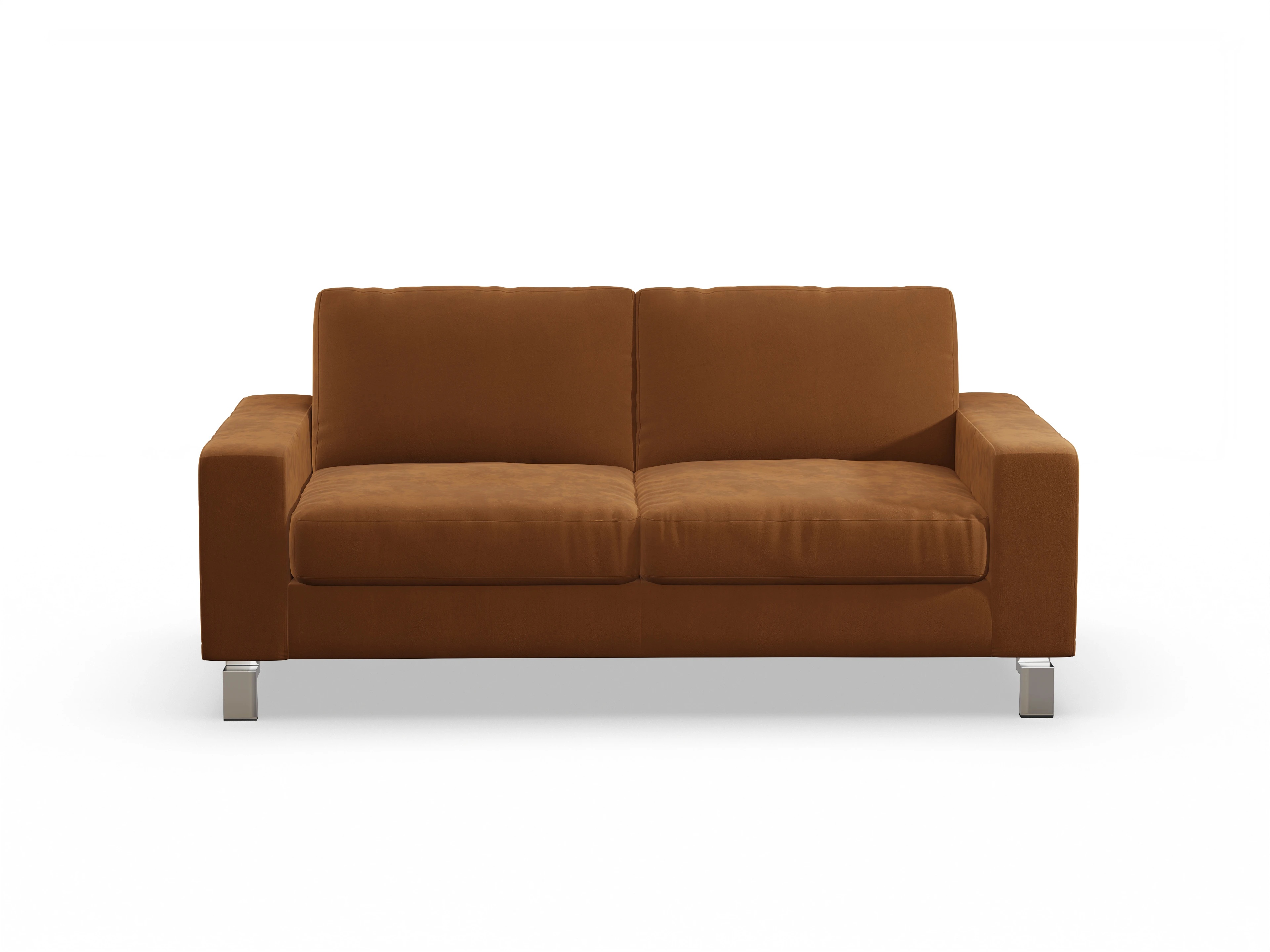 Ansicht des Produktes Indiana 2-Sitzer Sofa in Stoff Braun