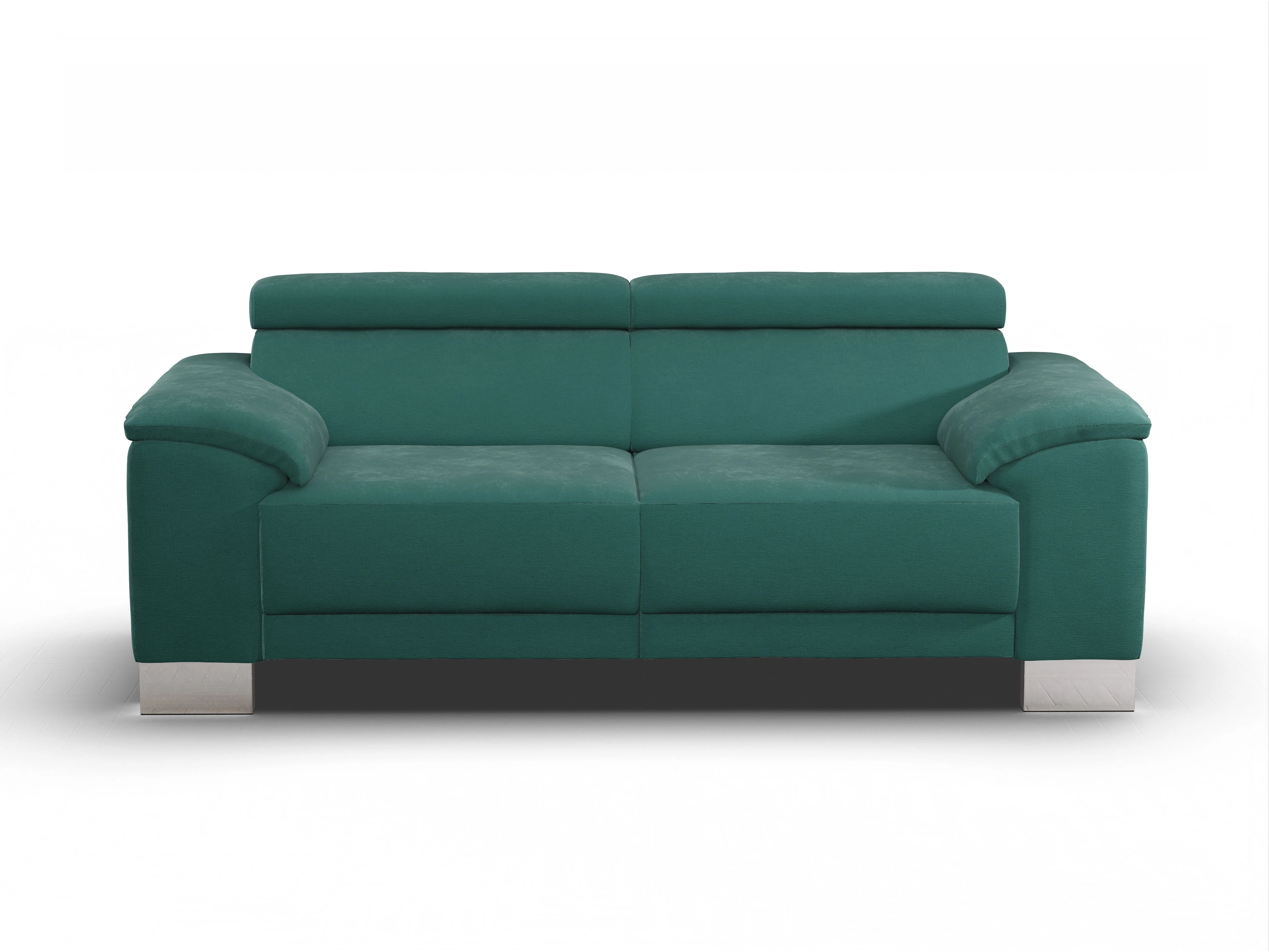 Ansicht des Produktes Antonio 2-Sitzer Sofa in Stoff Grün