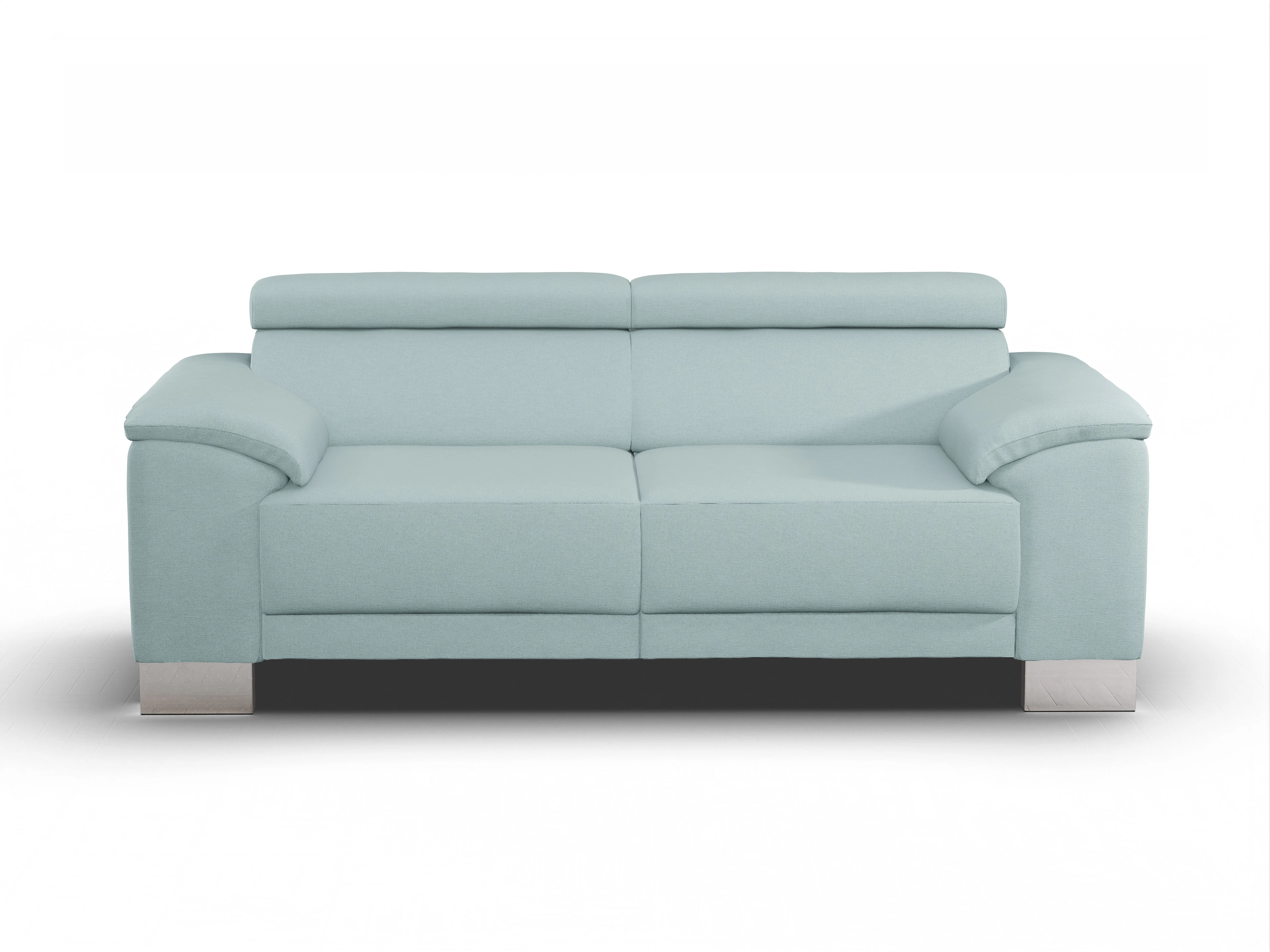 Ansicht des Produktes Antonio 2-Sitzer Sofa in Stoff Blau