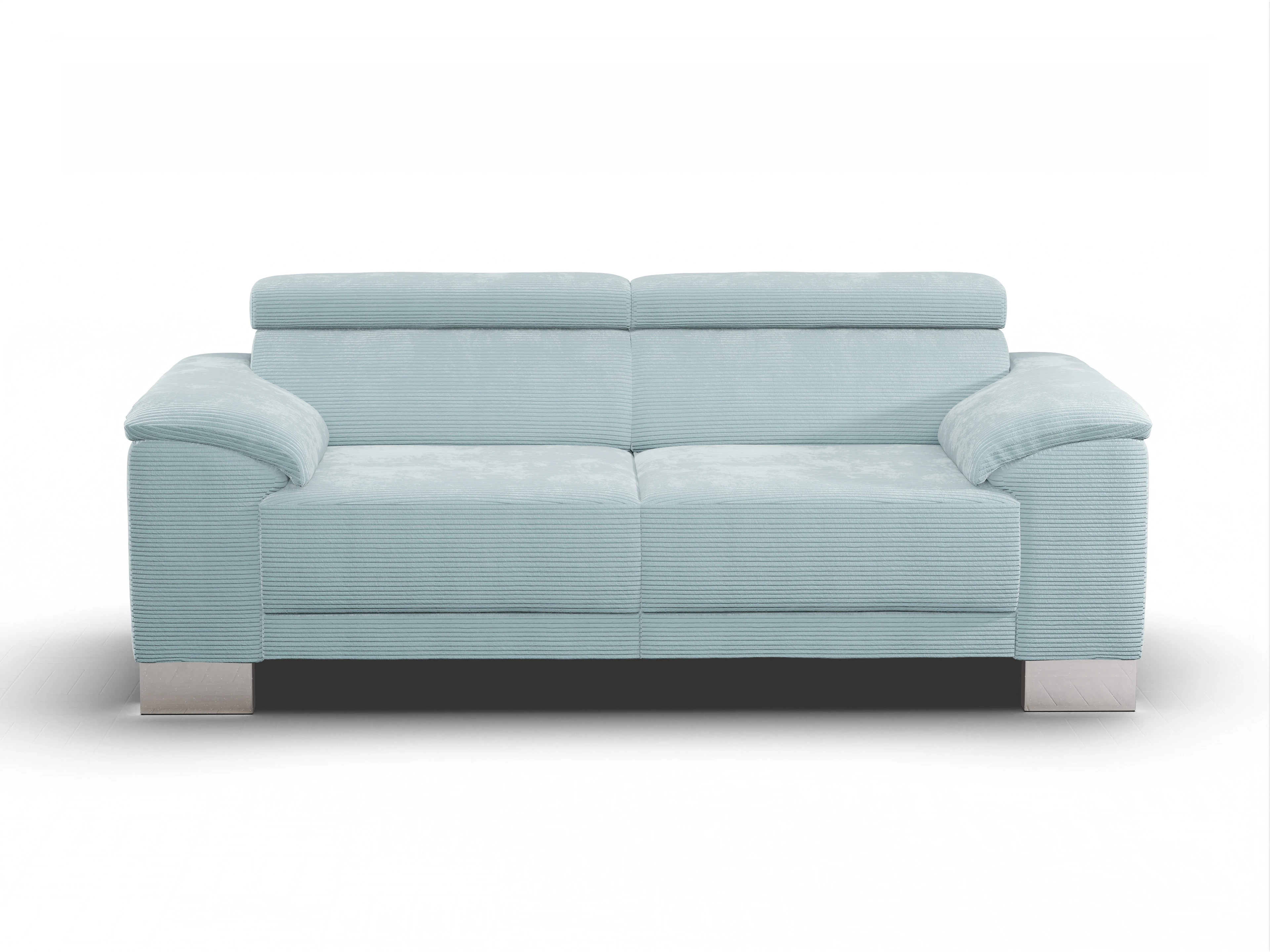 Ansicht des Produktes Antonio 2-Sitzer Sofa in Stoff Blau