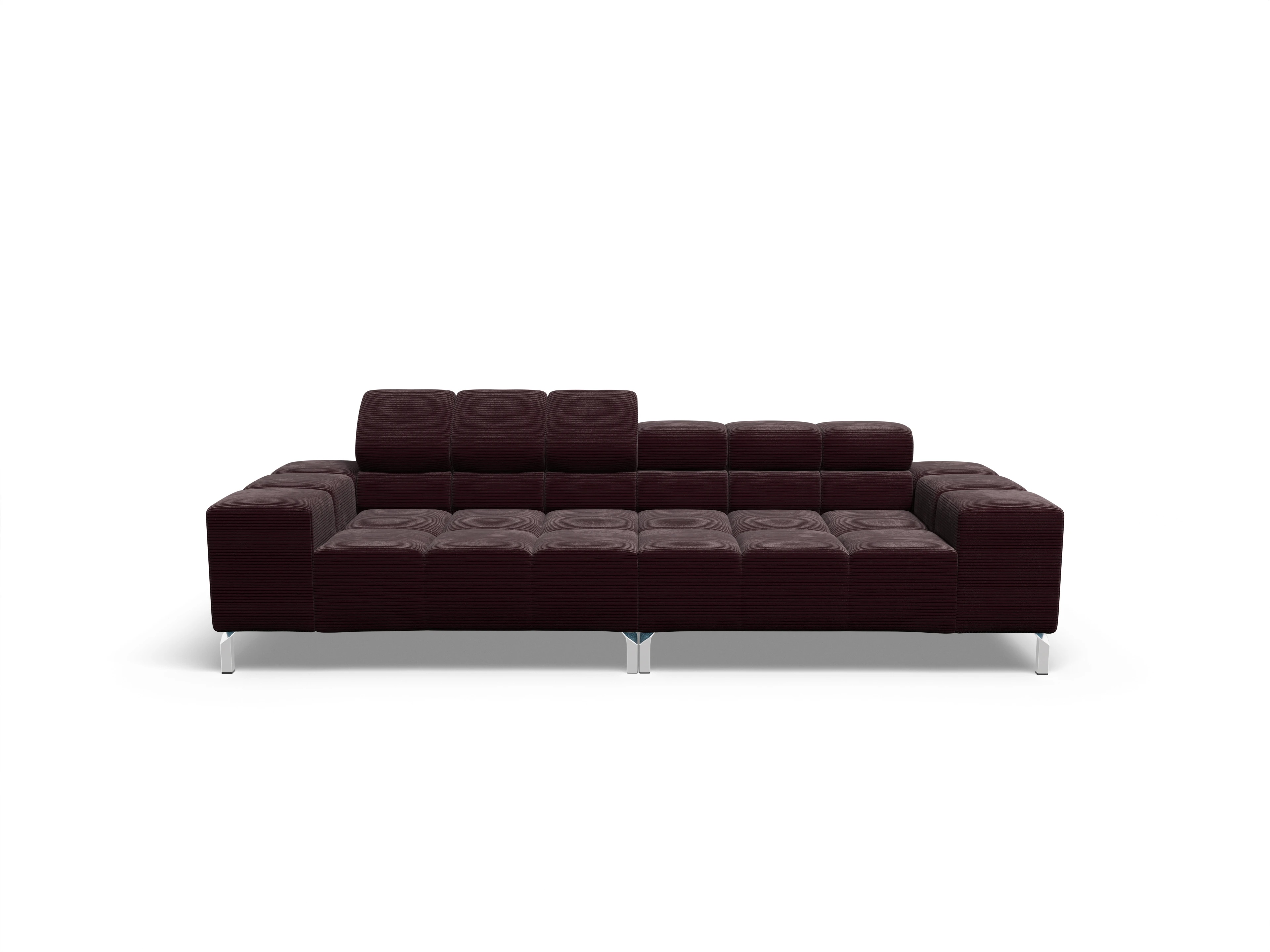 Wilo 3-Sitzer Sofa Ansicht des Produktes Wilo 3-Sitzer Sofa in Stoff Braun