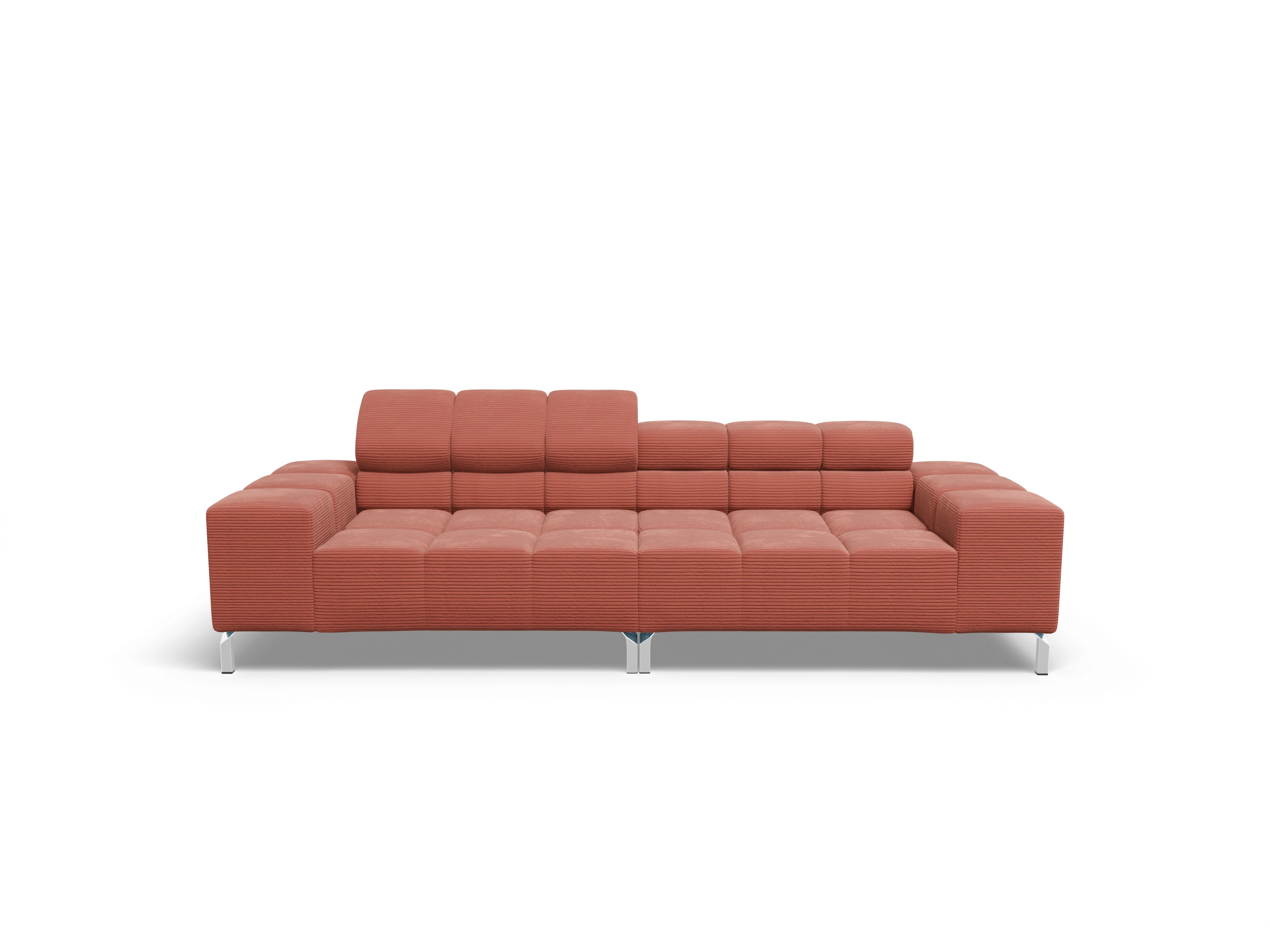 Ansicht des Produktes Wilo 3-Sitzer Sofa in Stoff Orange