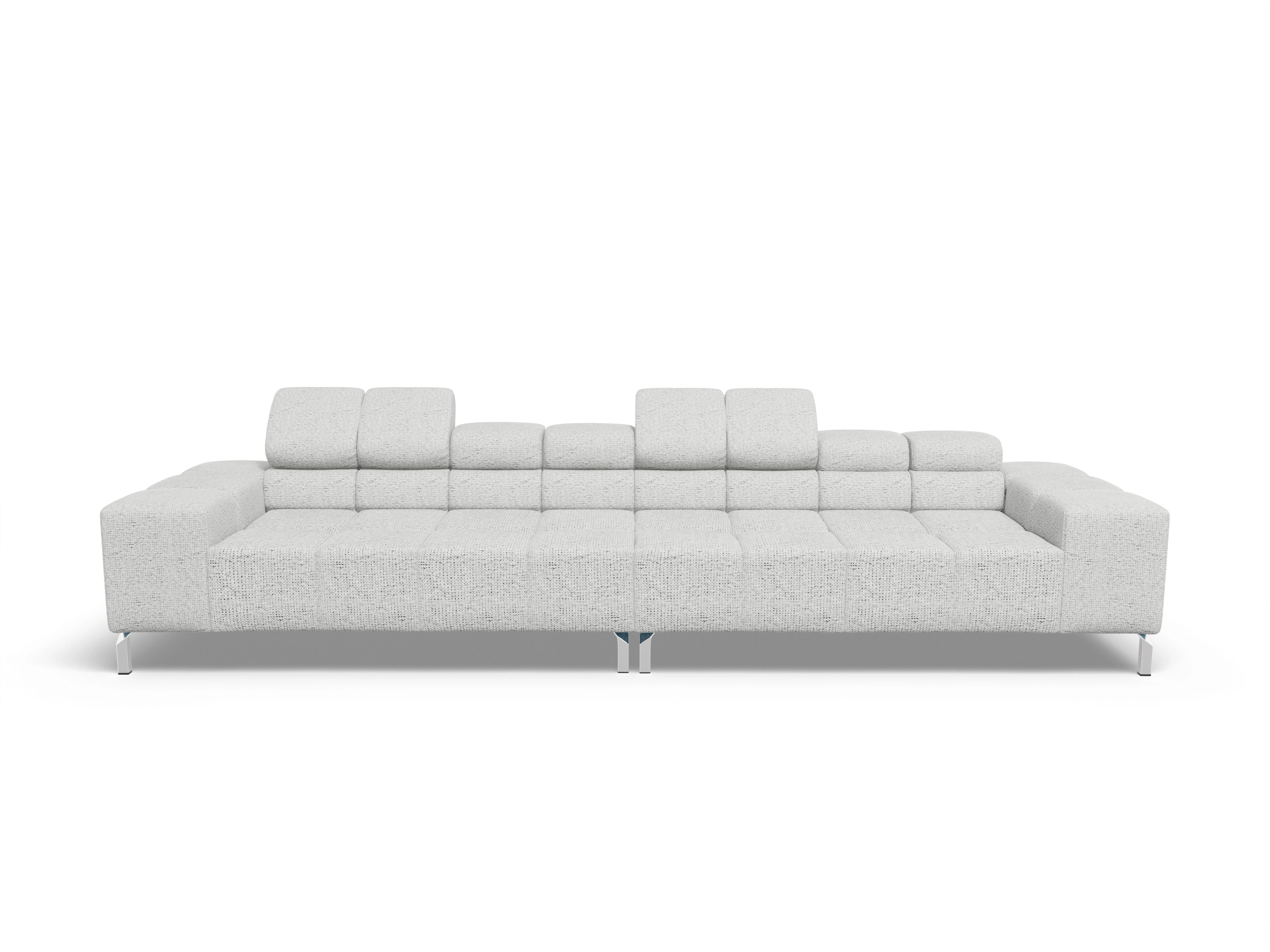 Ansicht des Produktes Wilo 4-Sitzer Sofa in Stoff Grau