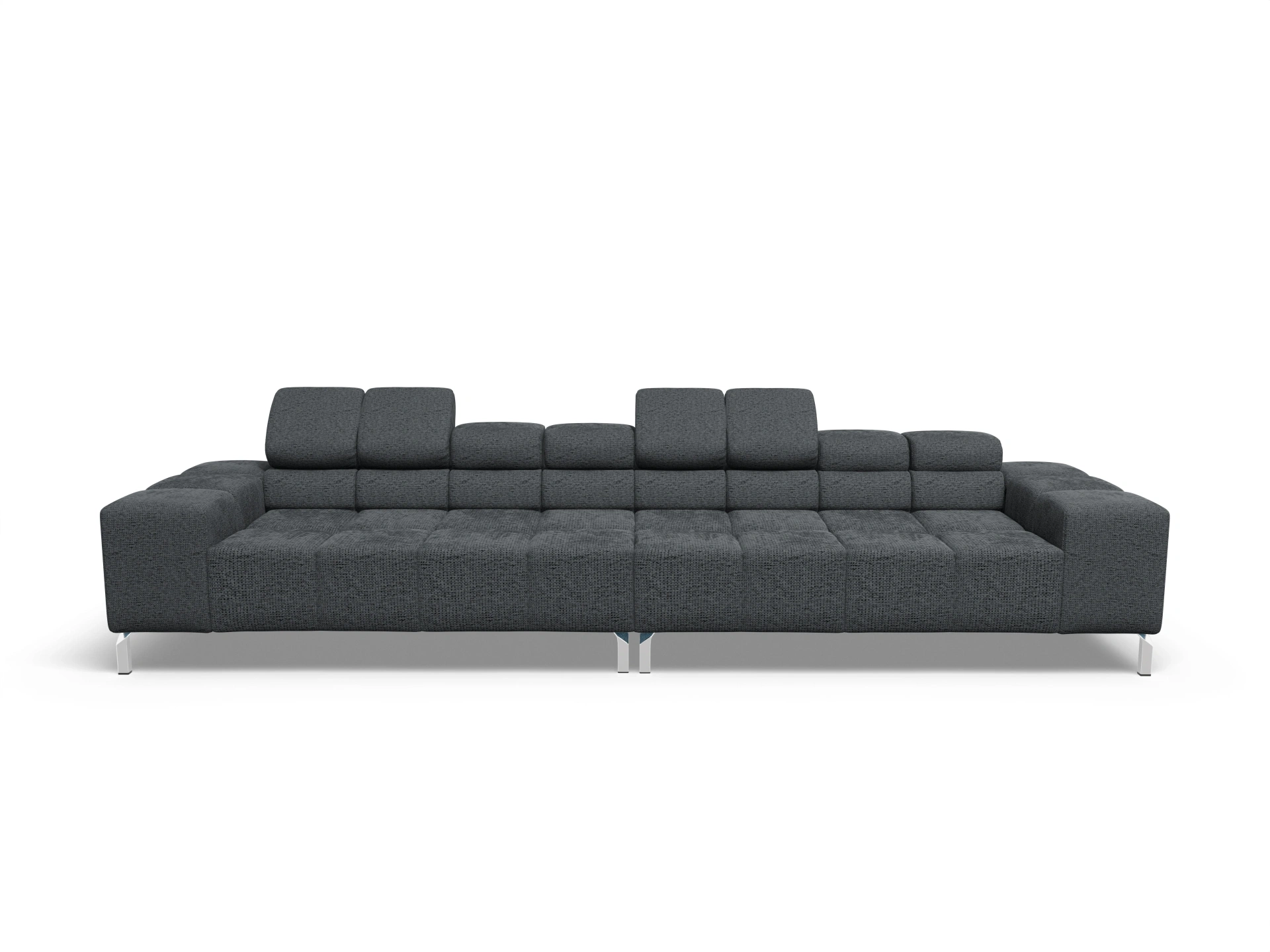 Ansicht des Produktes Wilo 4-Sitzer Sofa in Stoff Grau