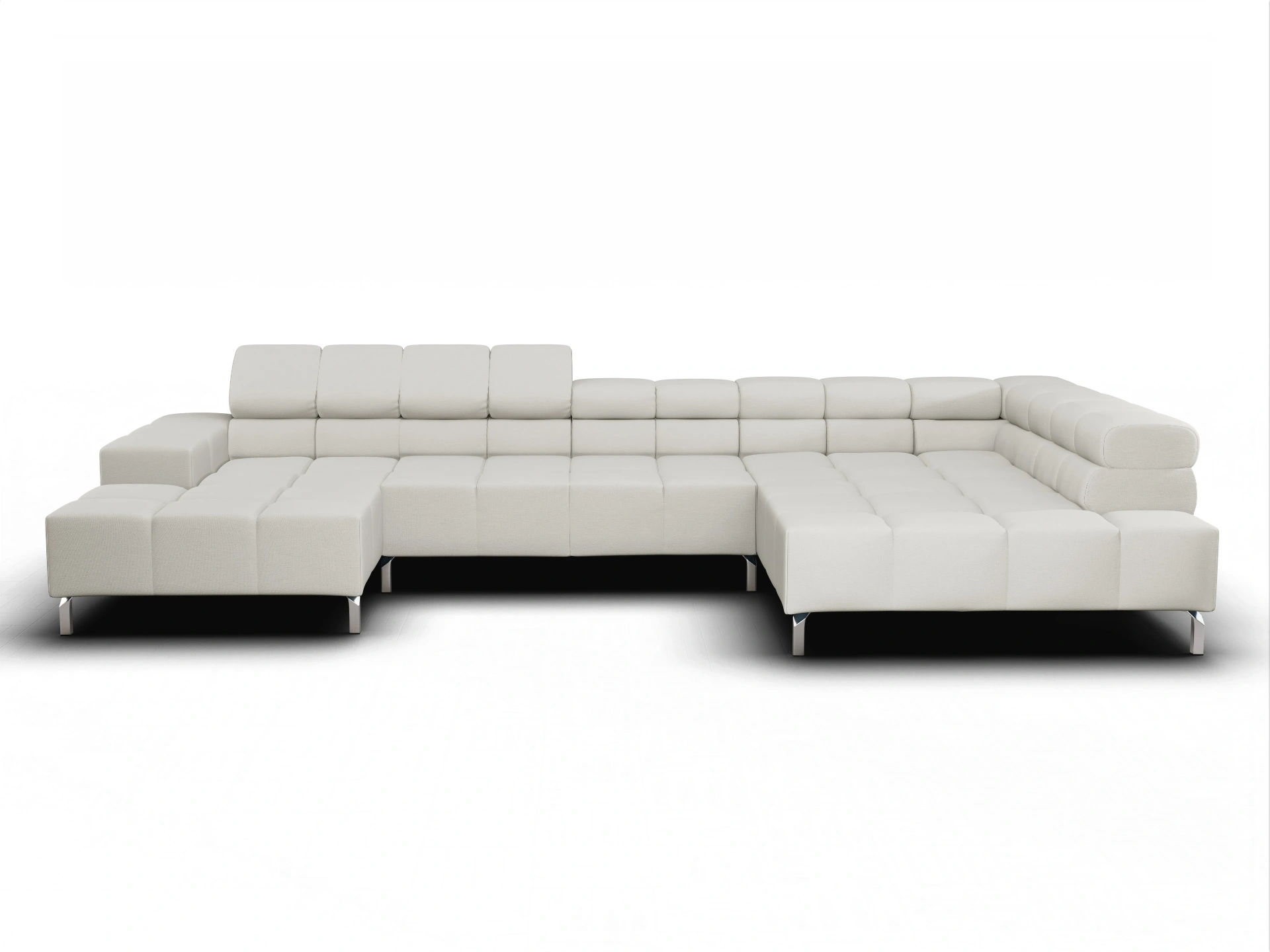 Ansicht des Produktes Wilo Wohnlandschaft offen beidseitig in Stoff Beige