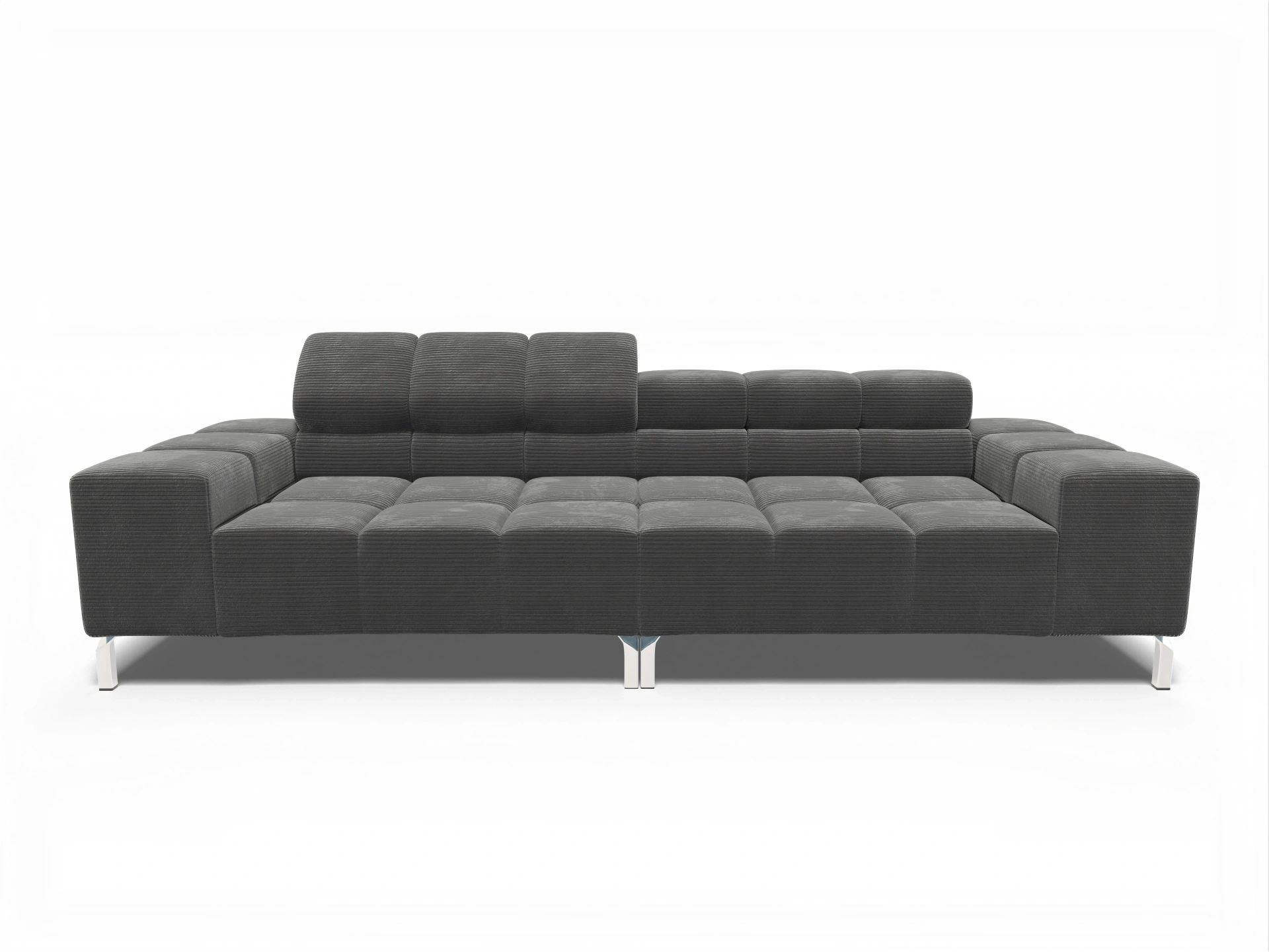 Ansicht des Produktes Wilo 3-Sitzer Sofa in Stoff Grau