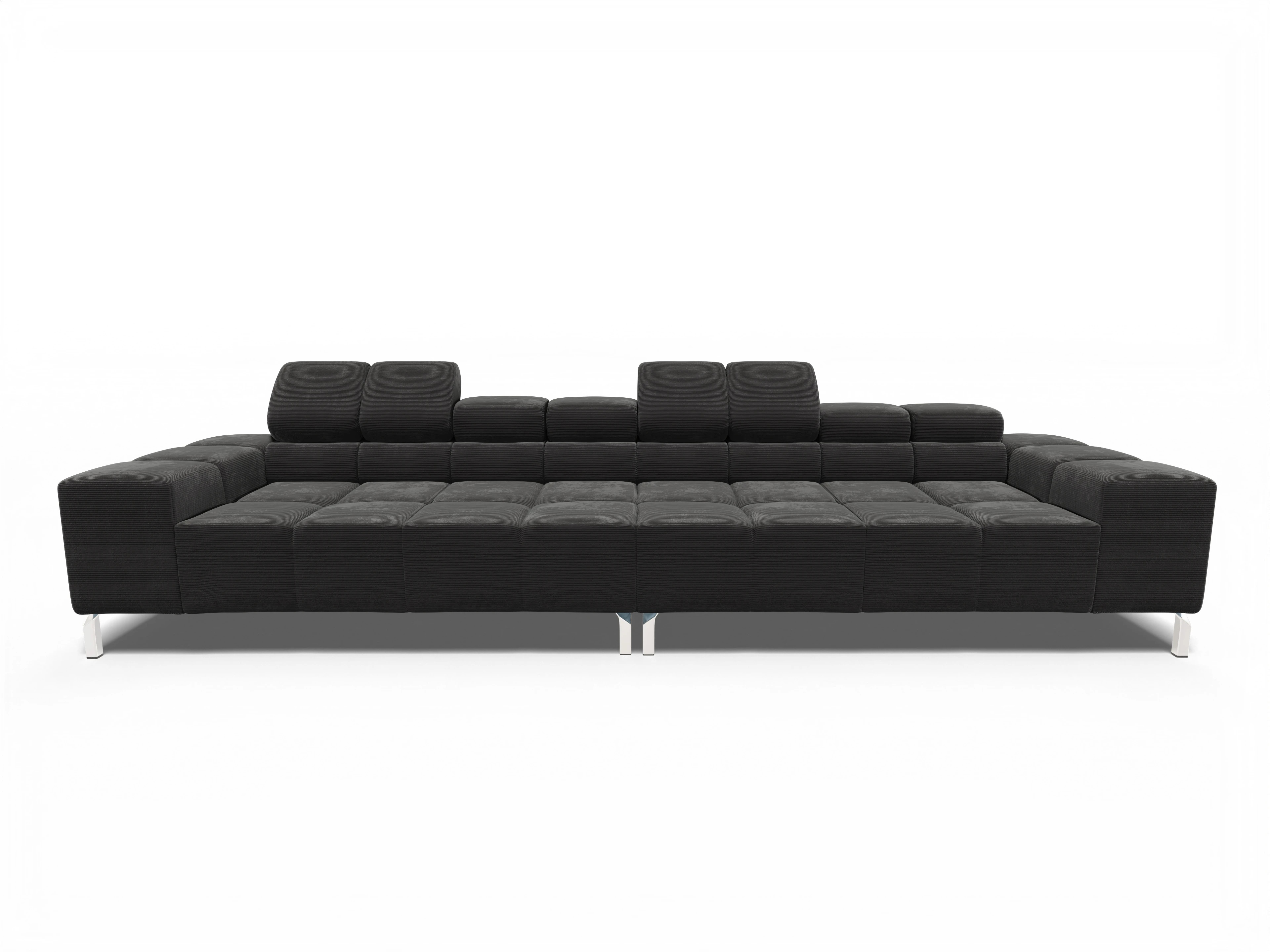 Ansicht des Produktes Wilo 4-Sitzer Sofa in Stoff Grau