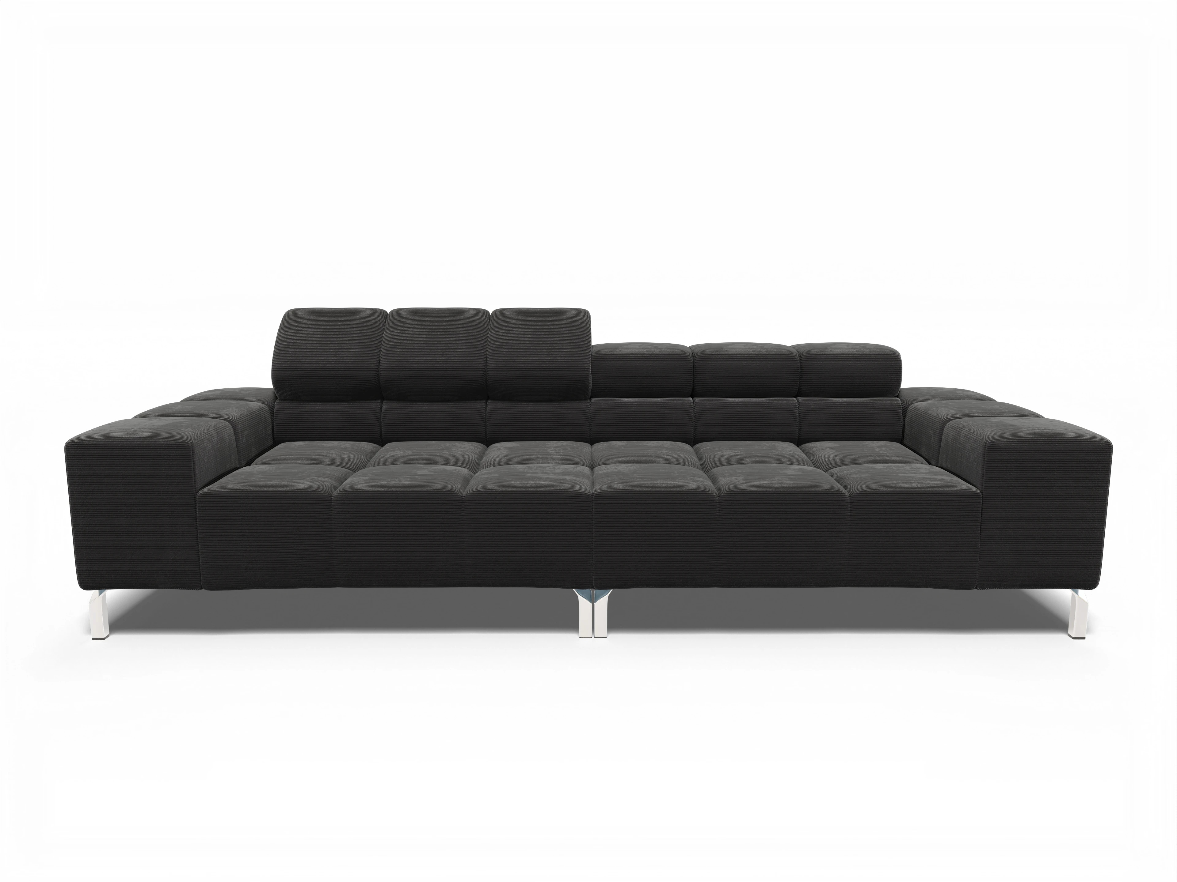 Ansicht des Produktes Wilo 3-Sitzer Sofa in Stoff Grau