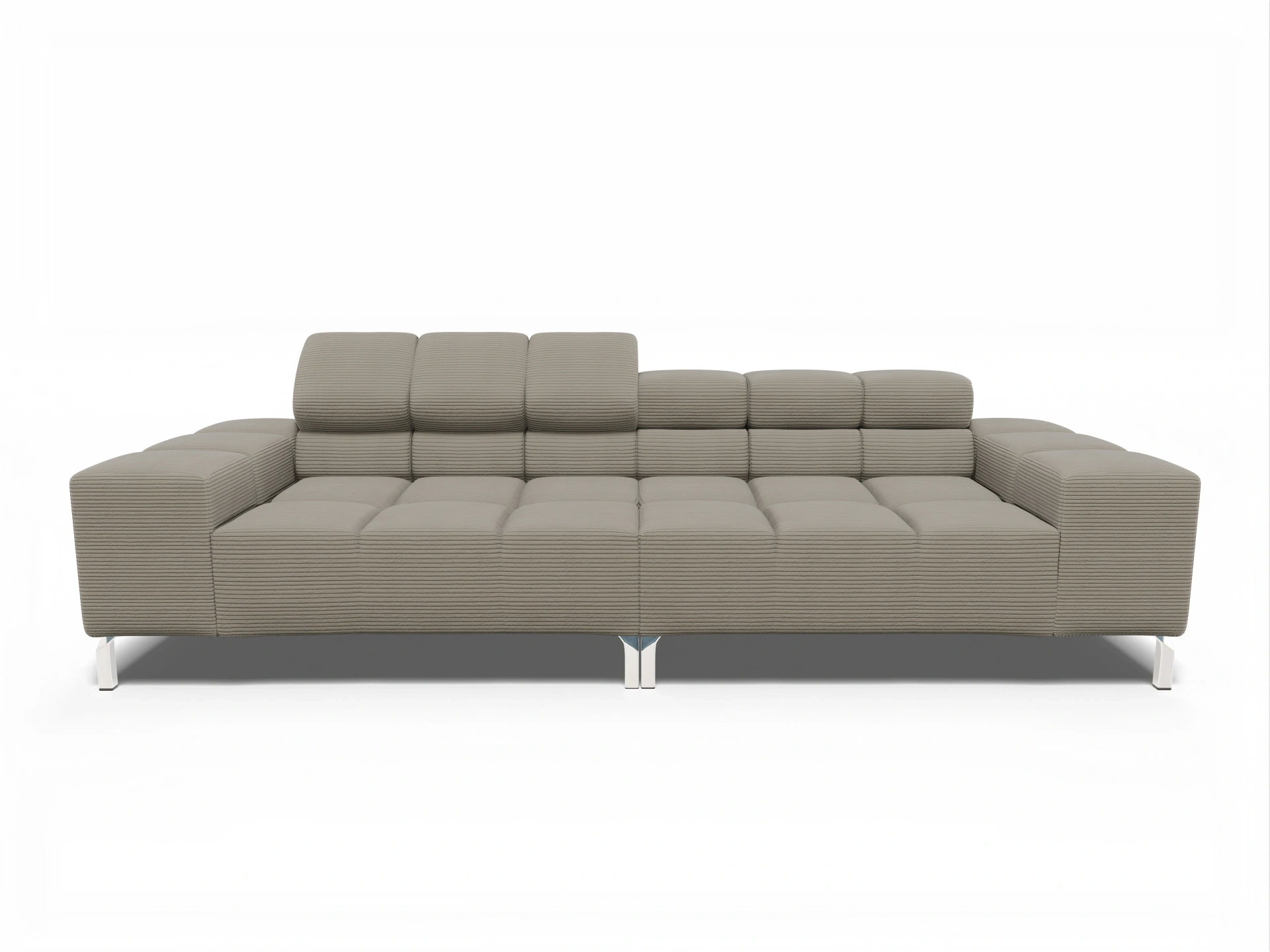 Ansicht des Produktes Wilo 3-Sitzer Sofa in Stoff Braun