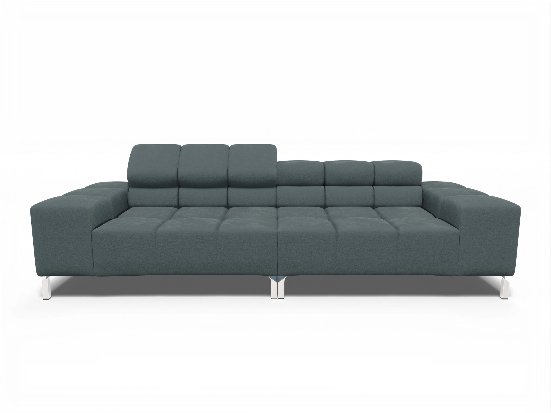 Ansicht des Produktes Wilo 3-Sitzer Sofa in Stoff Blau