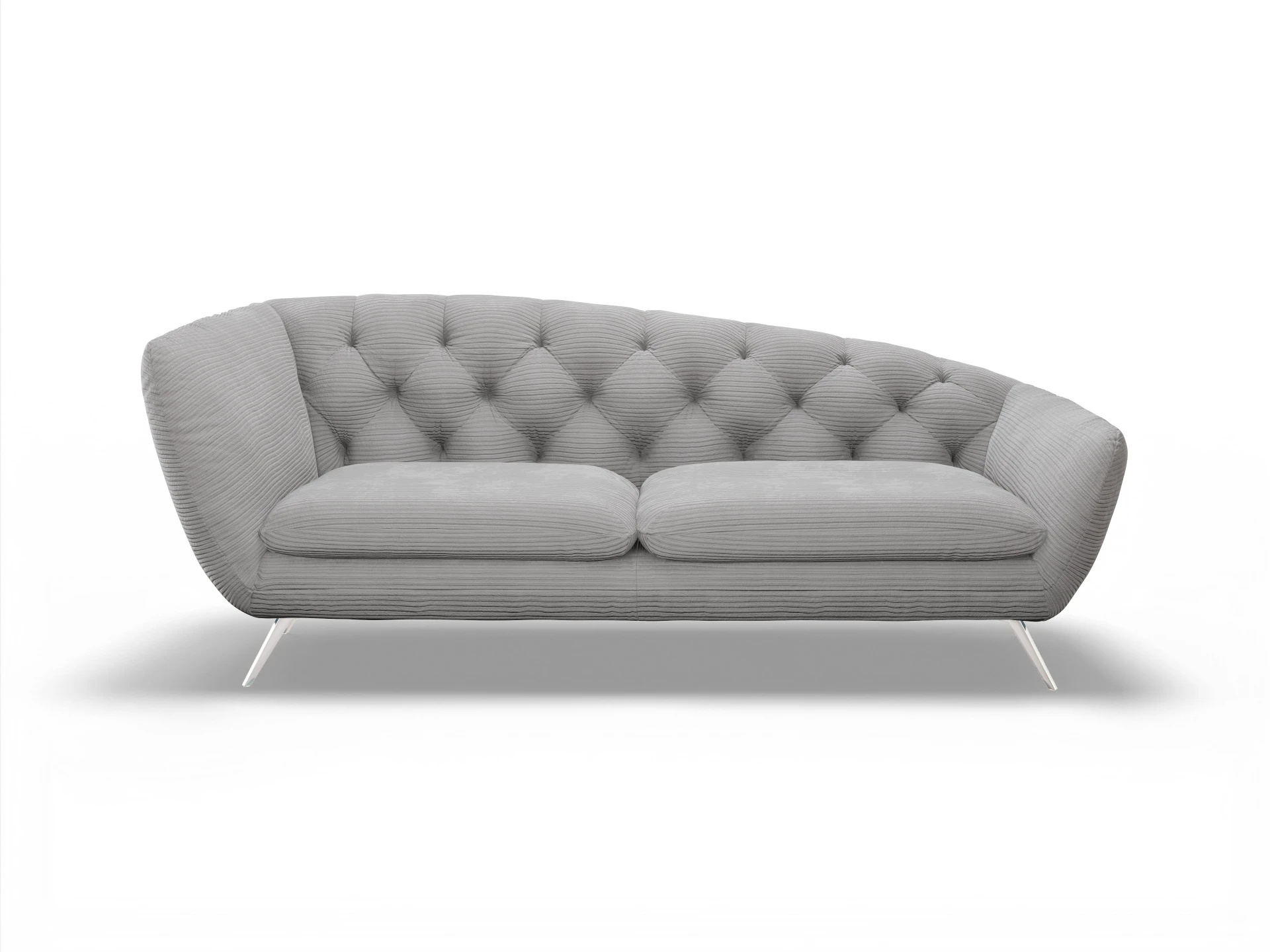 Ansicht des Produktes Seca Ottomane ohne Bettkasten in Stoff Grau