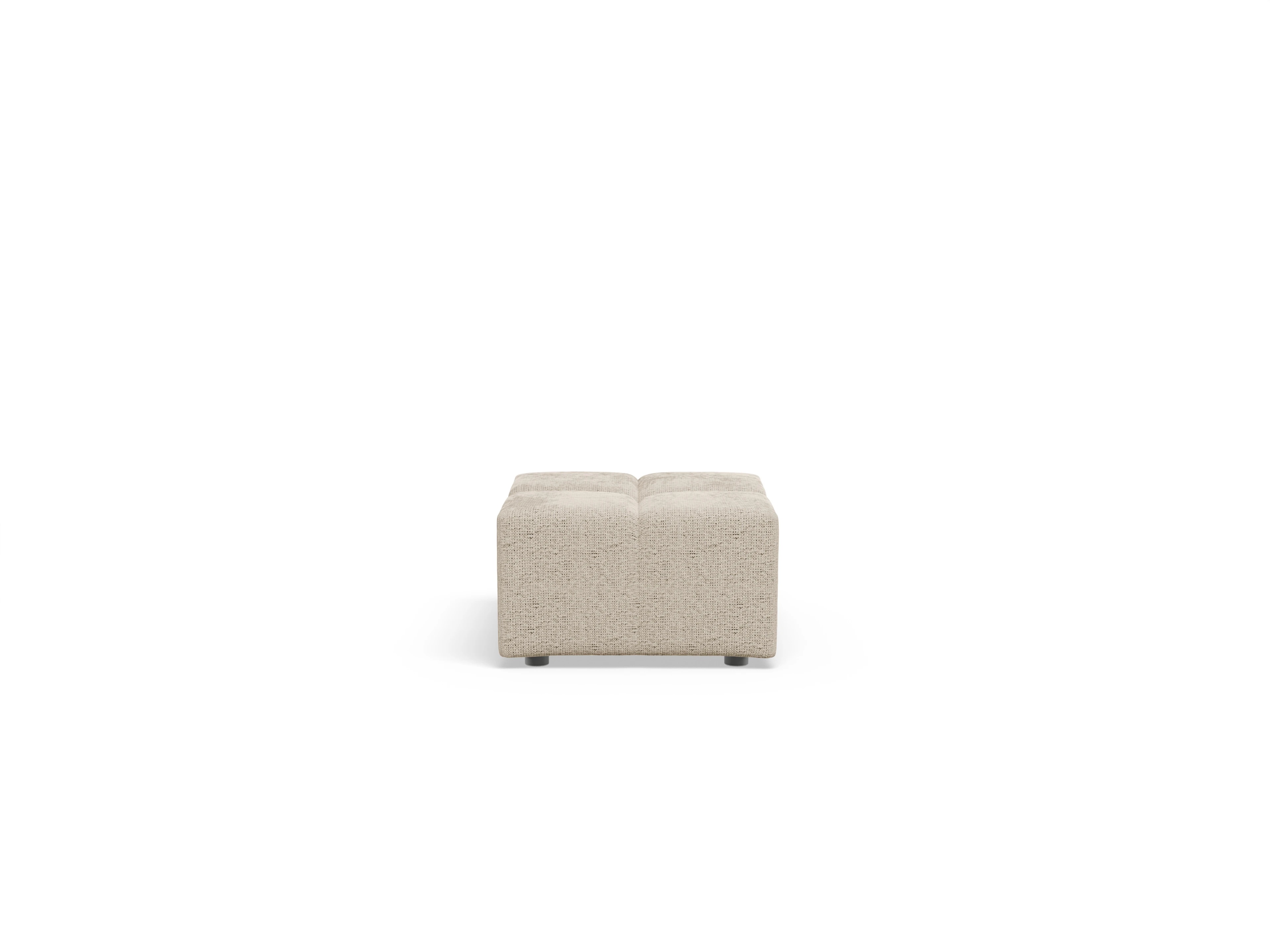 Ansicht des Produktes Camara 2.0 Hocker in Stoff Beige