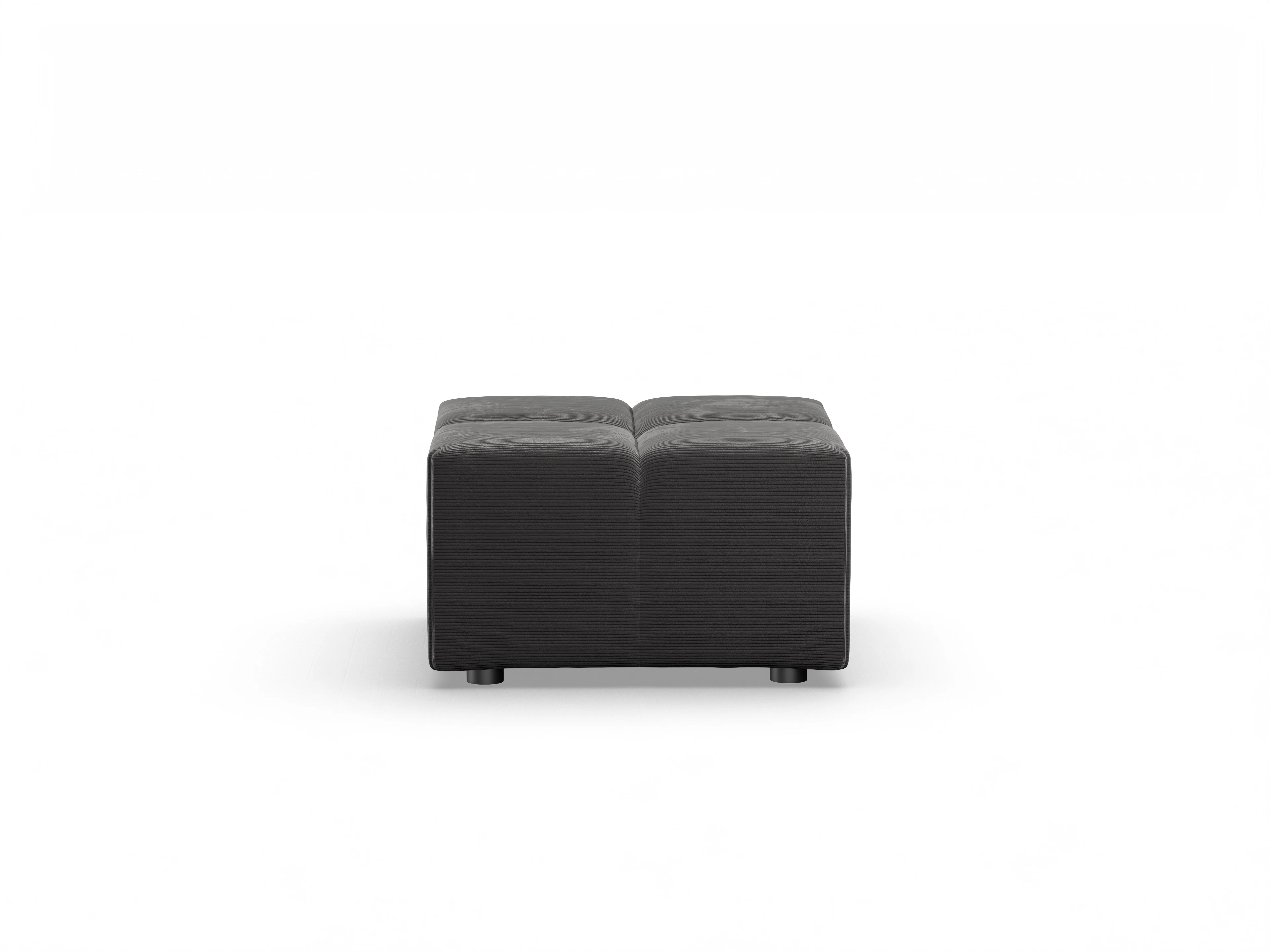 Ansicht des Produktes Camara 2.0 Hocker in Stoff Grau