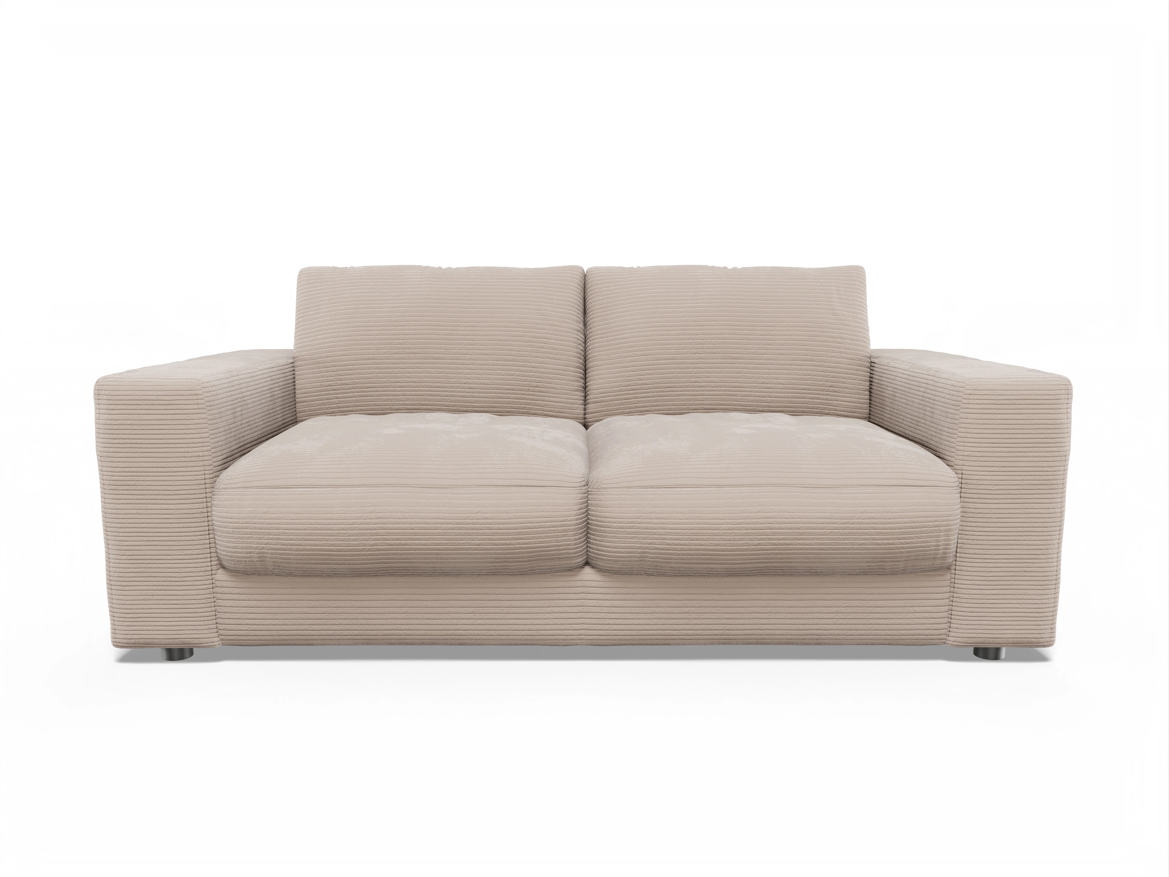 Ansicht des Produktes Mammut Plus 2.0 2-Sitzer Sofa in Stoff Braun
