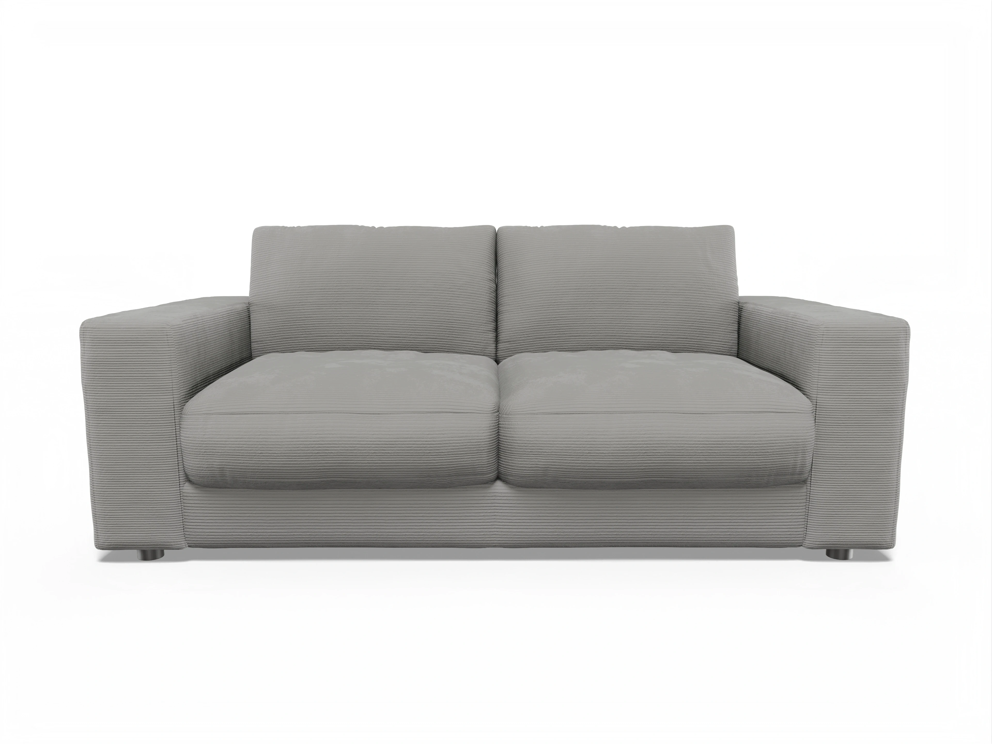 Ansicht des Produktes Mammut Plus 2.0 2-Sitzer Sofa in Stoff Grau
