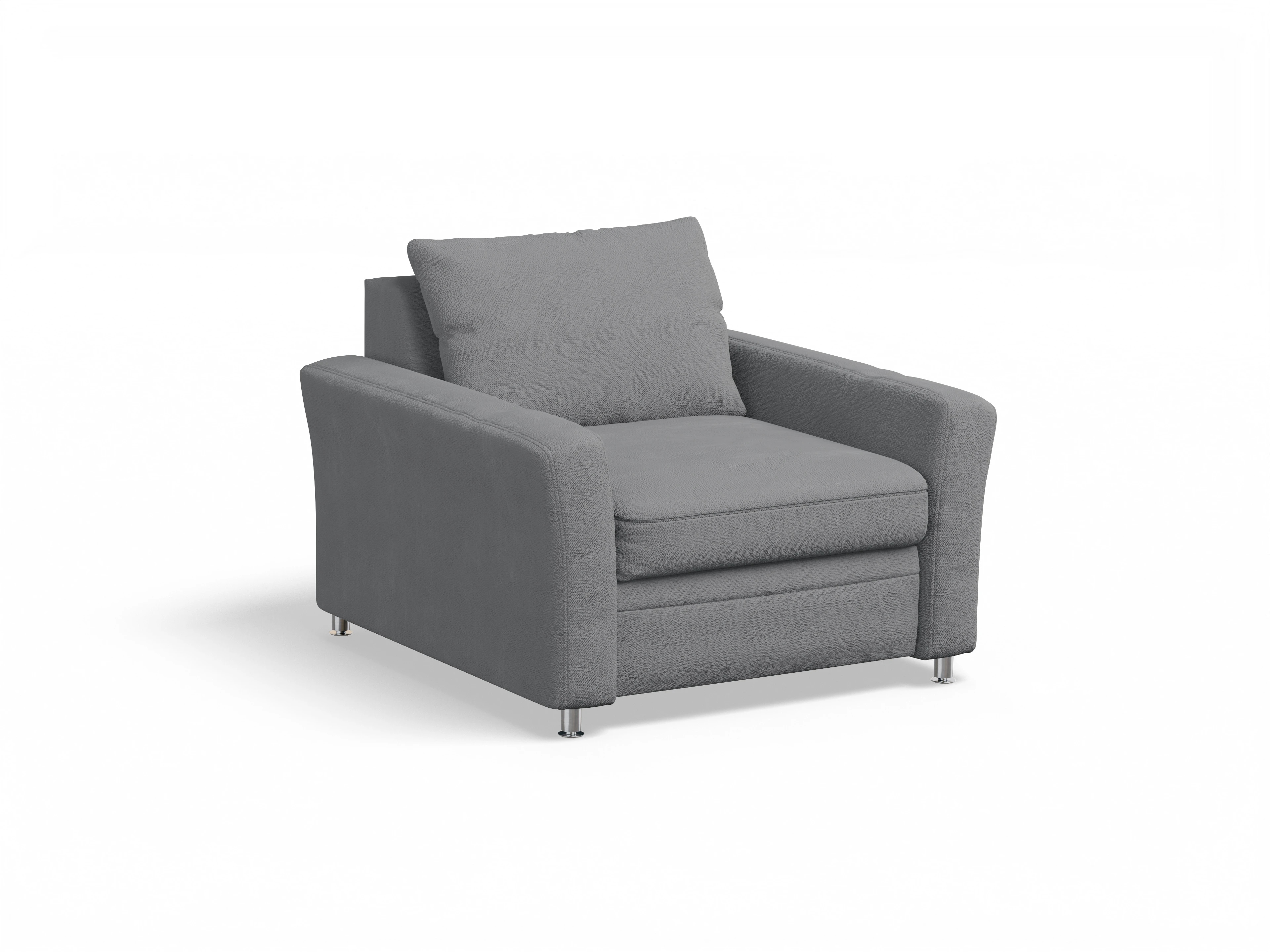 Sitz Concept smart 1011 Sessel Ansicht des Produktes SC Smart 1011 Schlafsessel in Stoff Grau