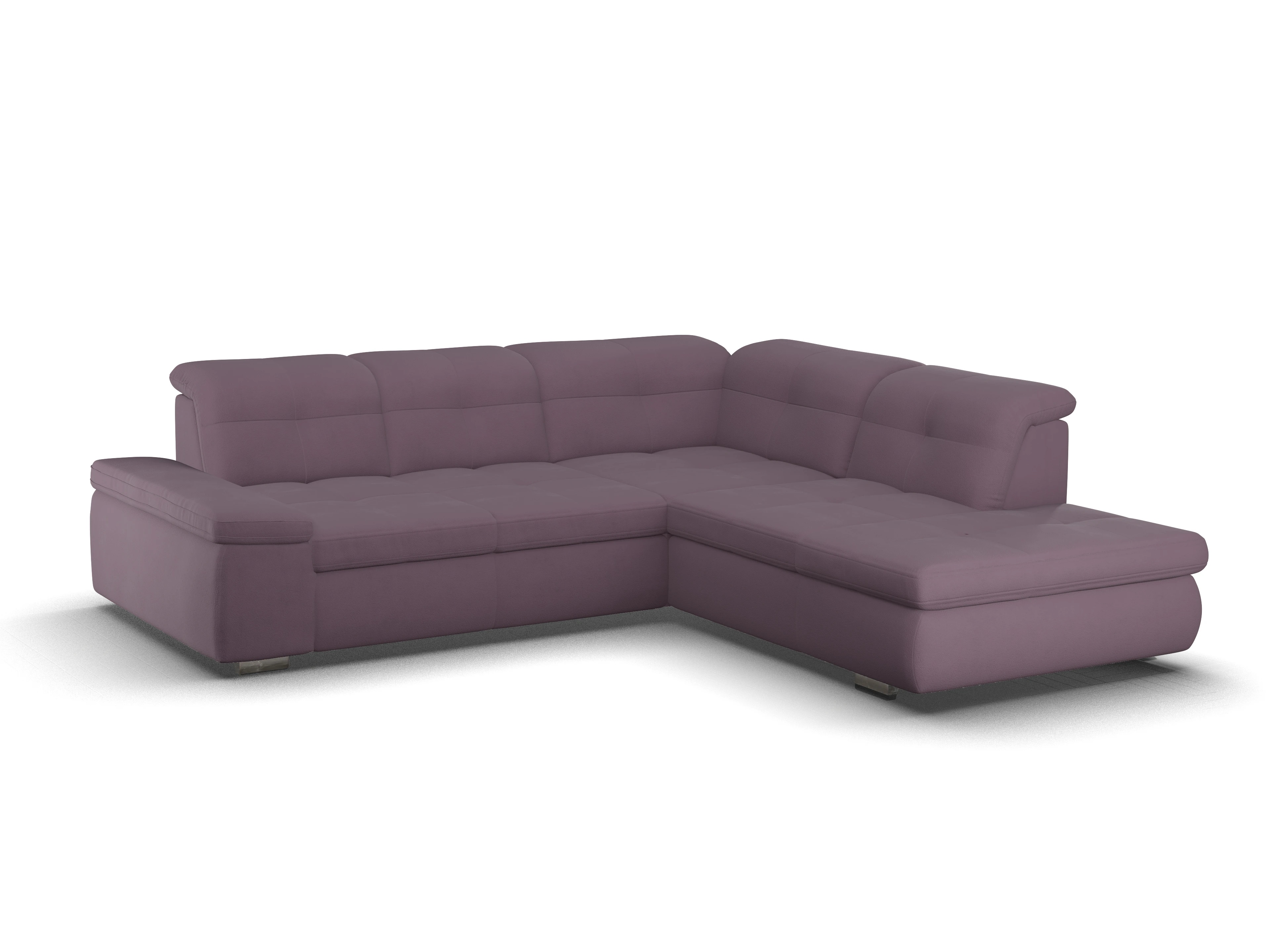 Sitz Concept smart 1001 Ecksofa 1,5Aho SE Medium R Ansicht des Produktes SC Smart 1001 Ecksofa rechts Abschluss offen in Stoff Rot