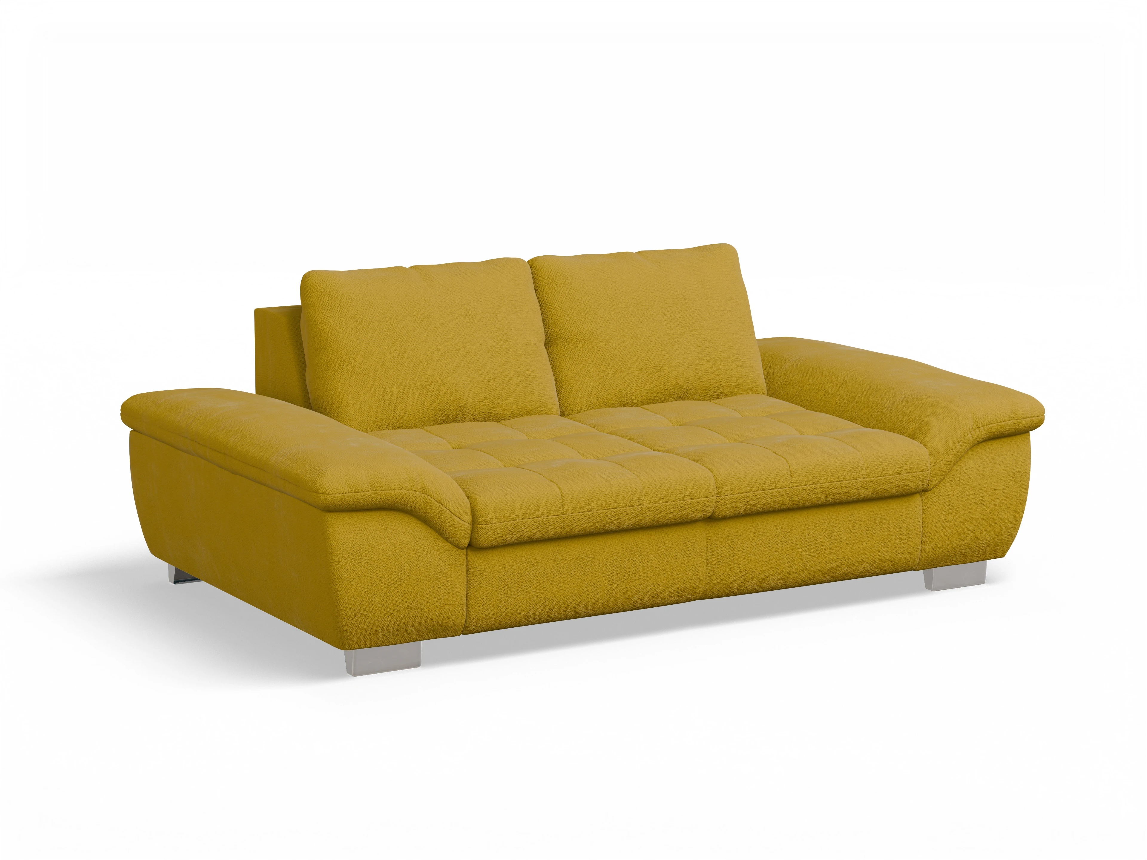 Ansicht des Produktes SC Smart 1007 2,5-Sitzer Sofa in Stoff Gelb