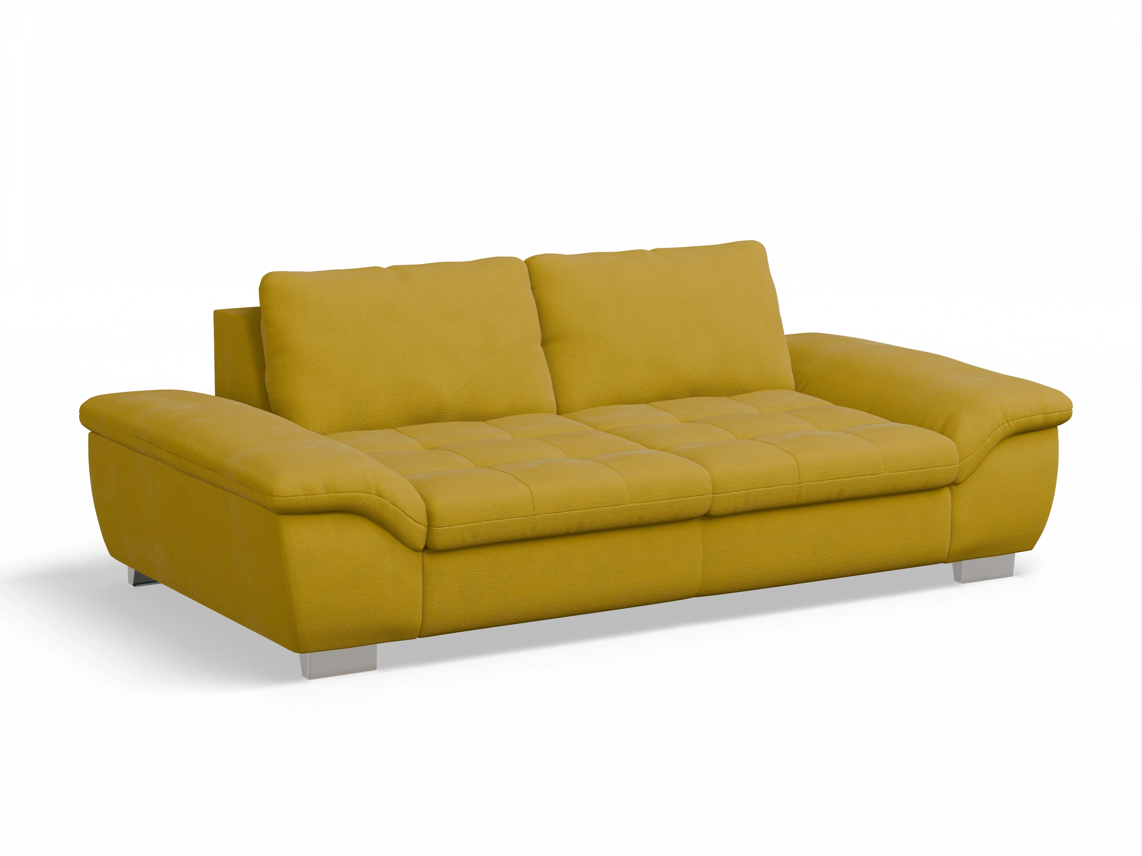 Ansicht des Produktes SC Smart 1007 3-Sitzer Sofa in Stoff Gelb