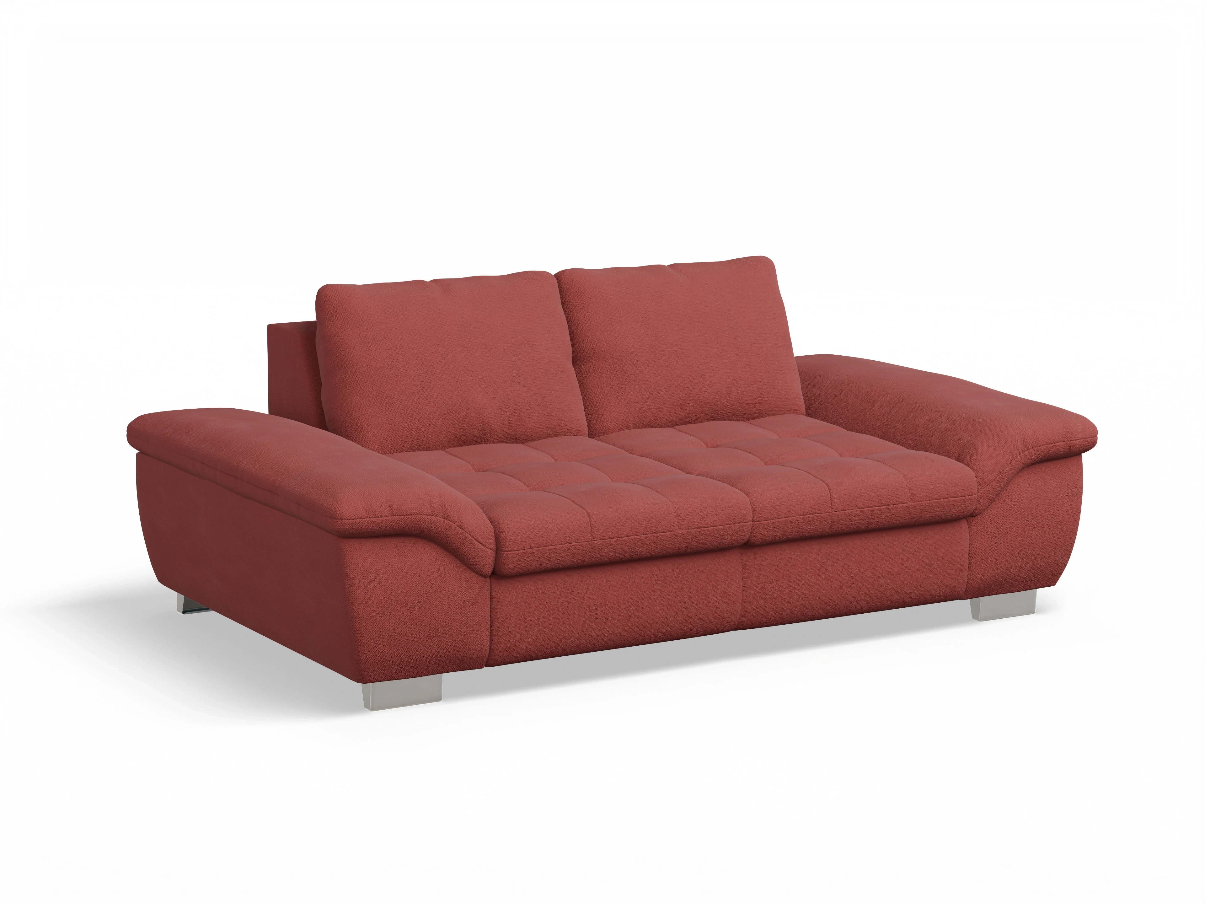 Ansicht des Produktes SC Smart 1007 2,5-Sitzer Sofa in Stoff Rot