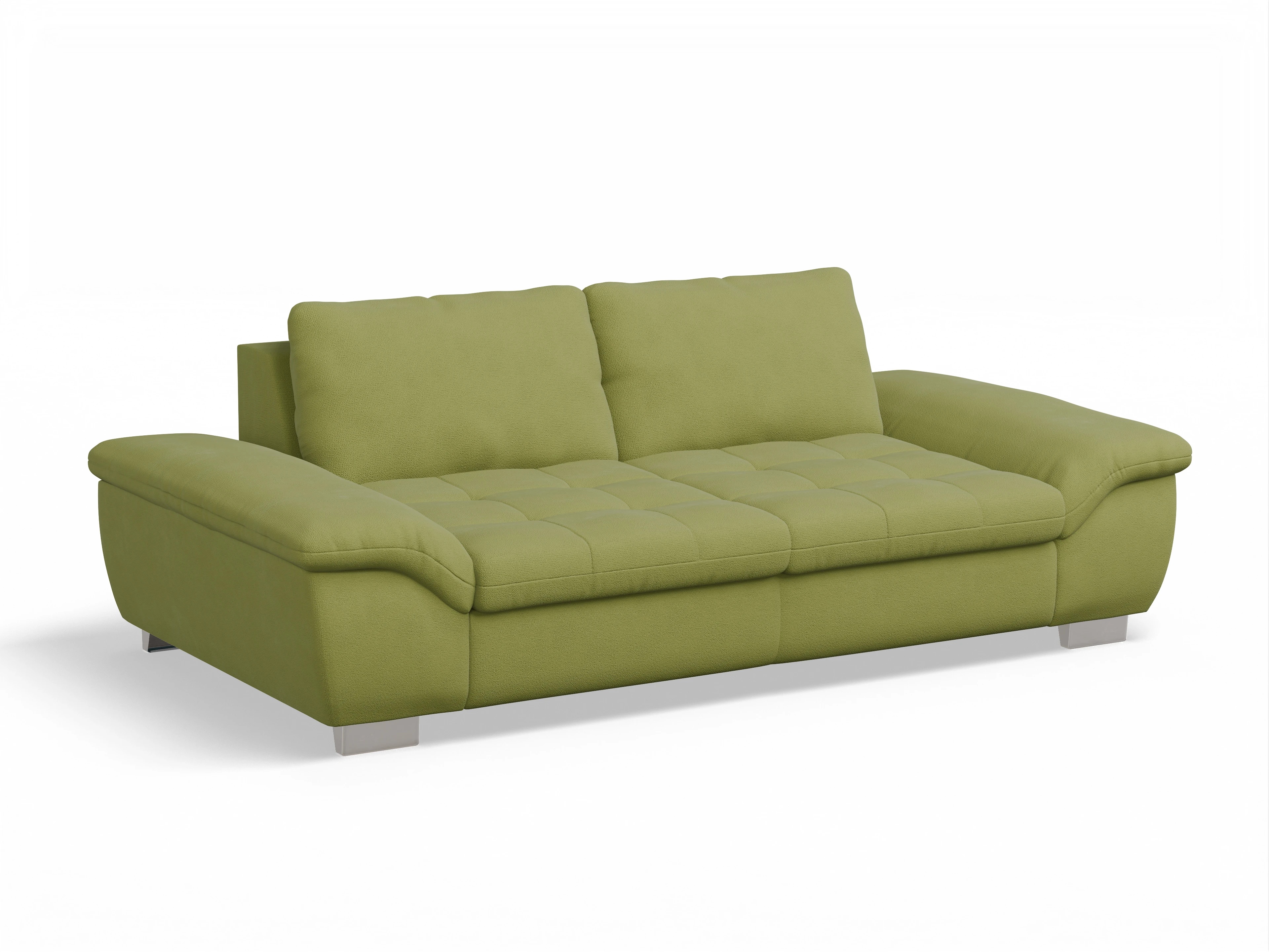 Ansicht des Produktes SC Smart 1007 3-Sitzer Sofa in Stoff Grün