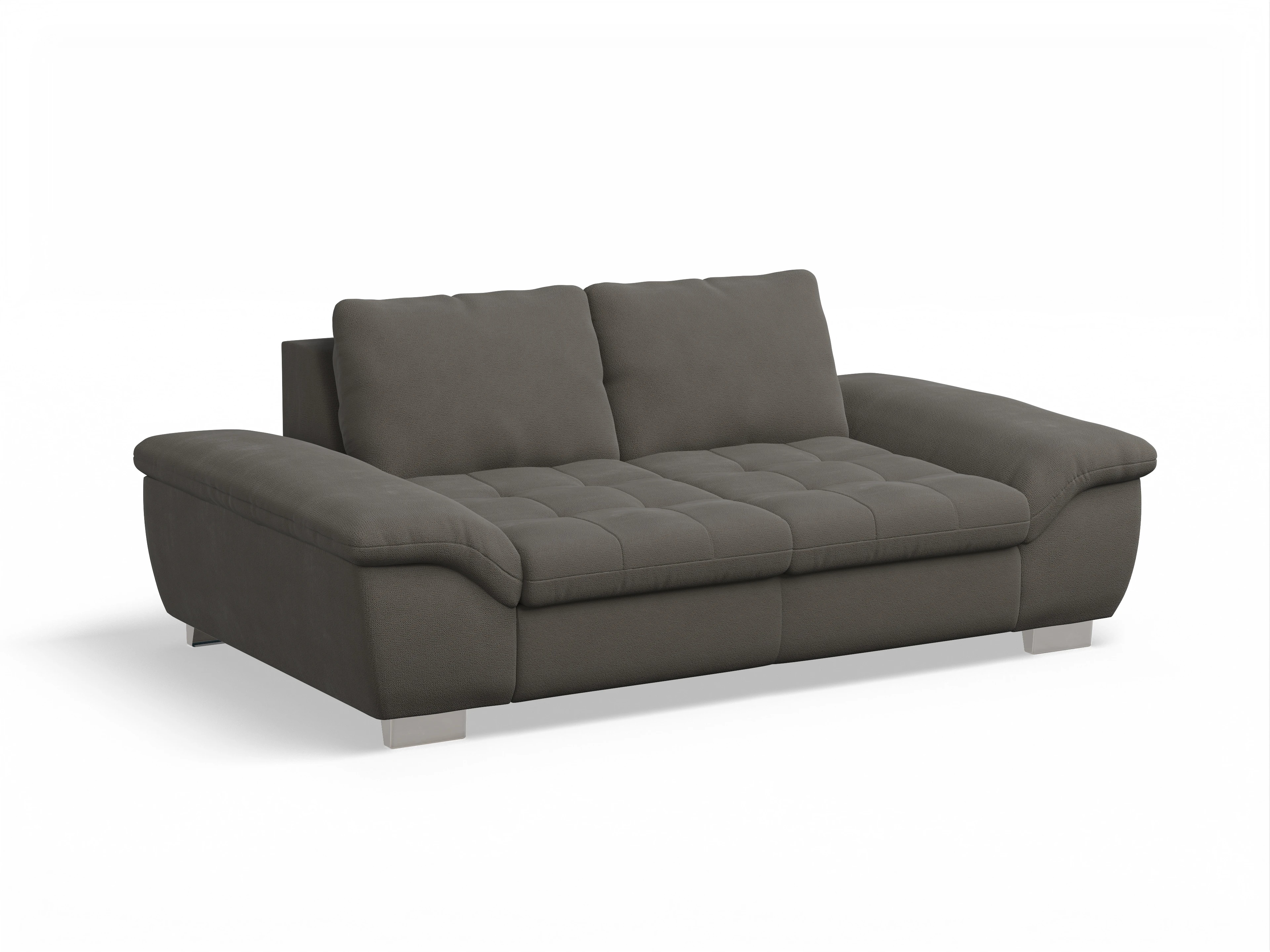 Ansicht des Produktes SC Smart 1007 2,5-Sitzer Sofa in Stoff Braun