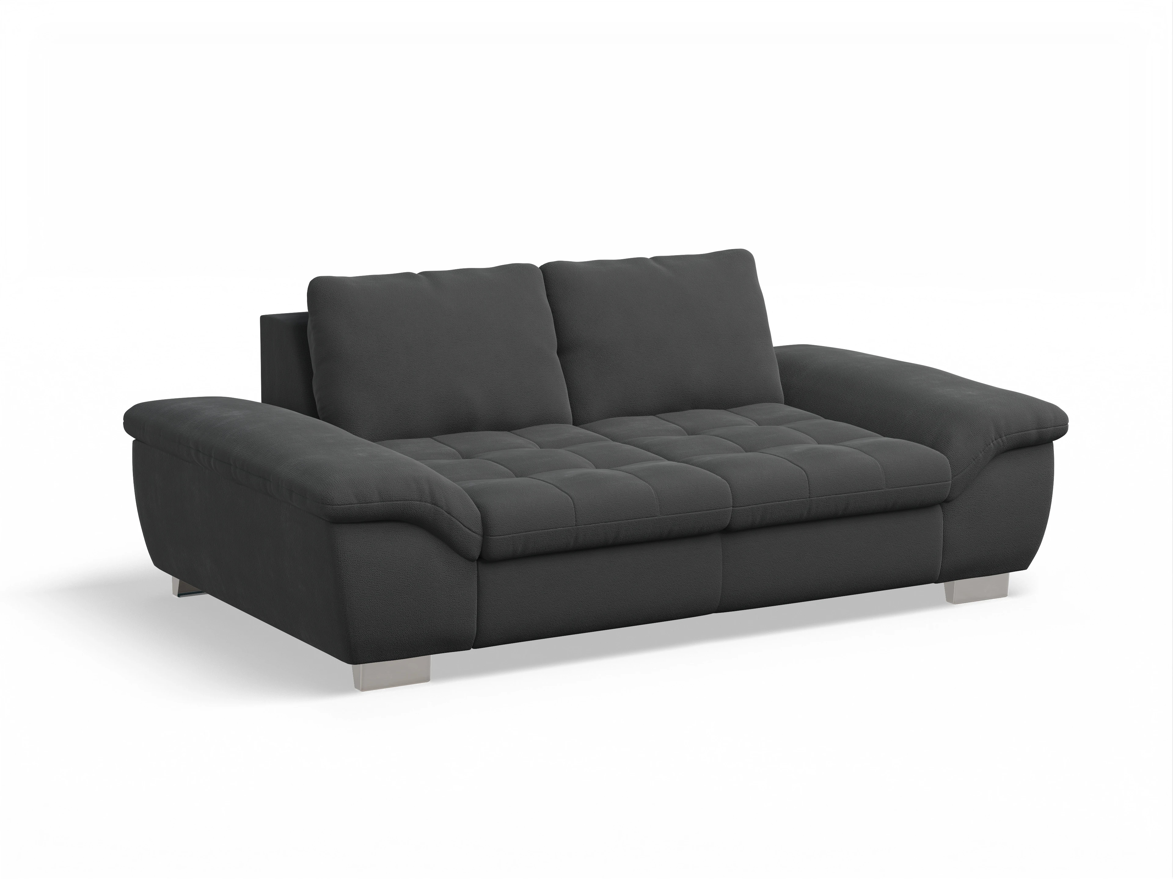 Ansicht des Produktes SC Smart 1007 2,5-Sitzer Sofa in Stoff Schwarz