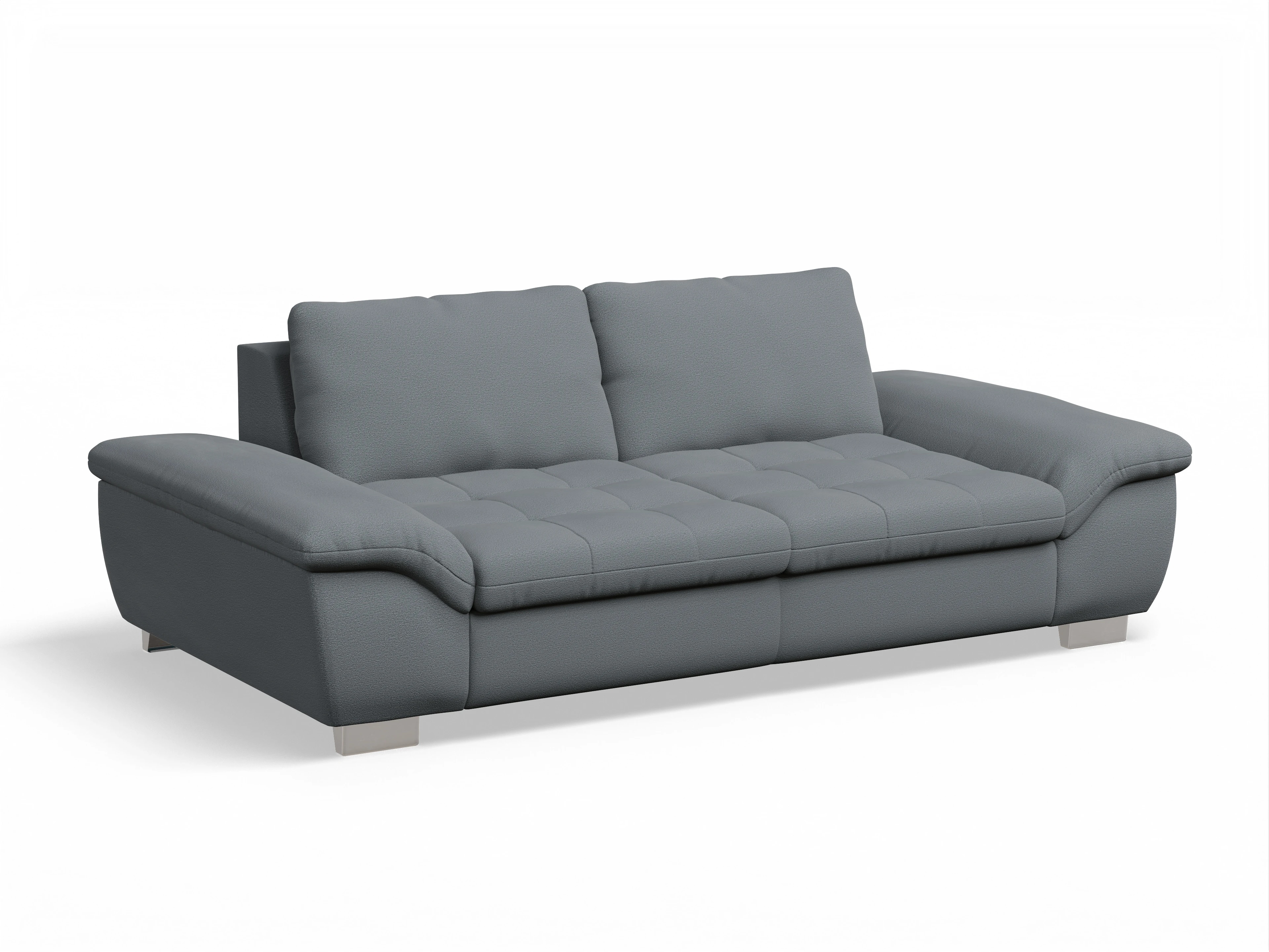 Ansicht des Produktes SC Smart 1007 3-Sitzer Sofa in Stoff Grau