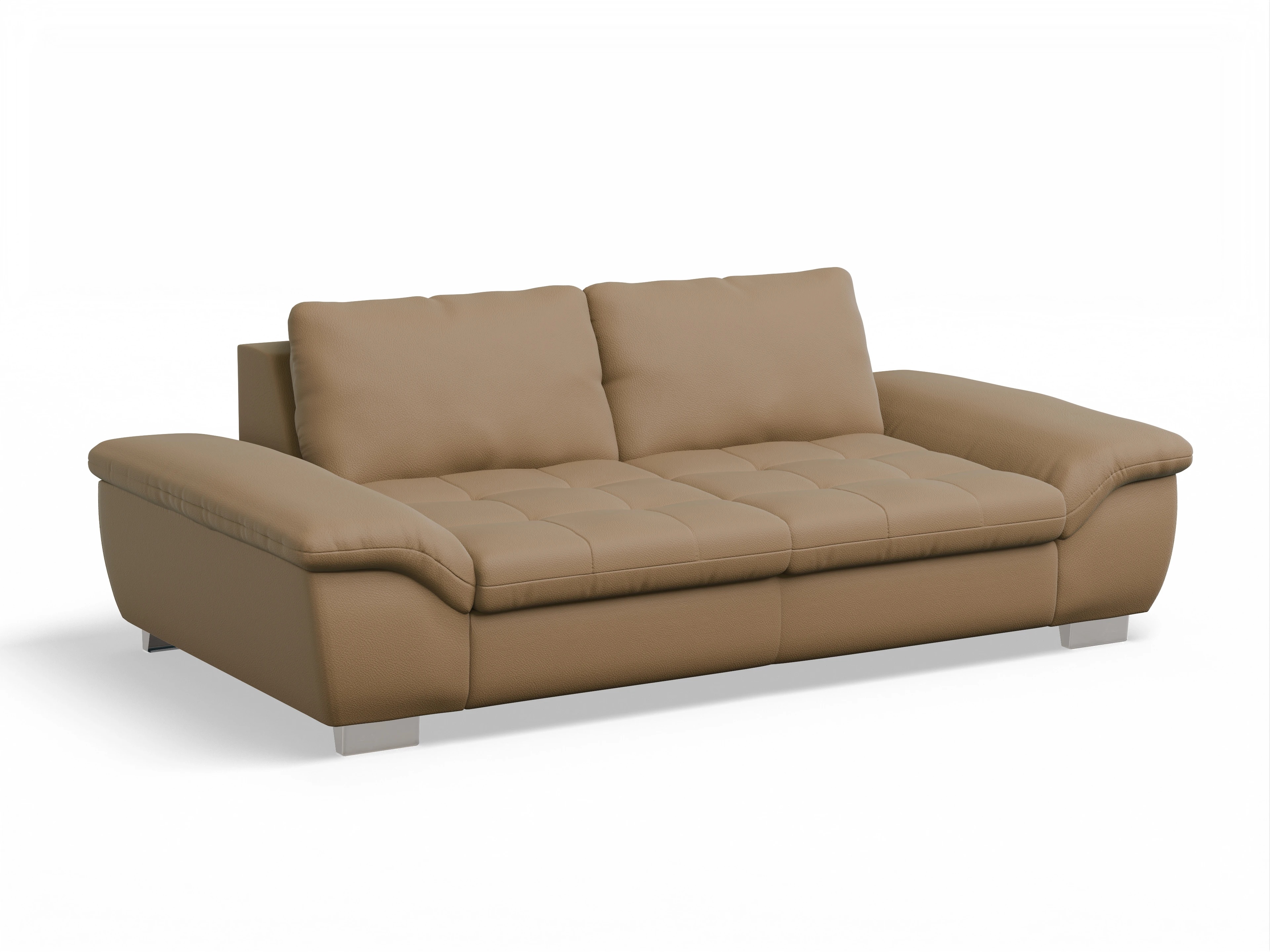 Ansicht des Produktes SC Smart 1007 3-Sitzer Sofa in Stoff Braun