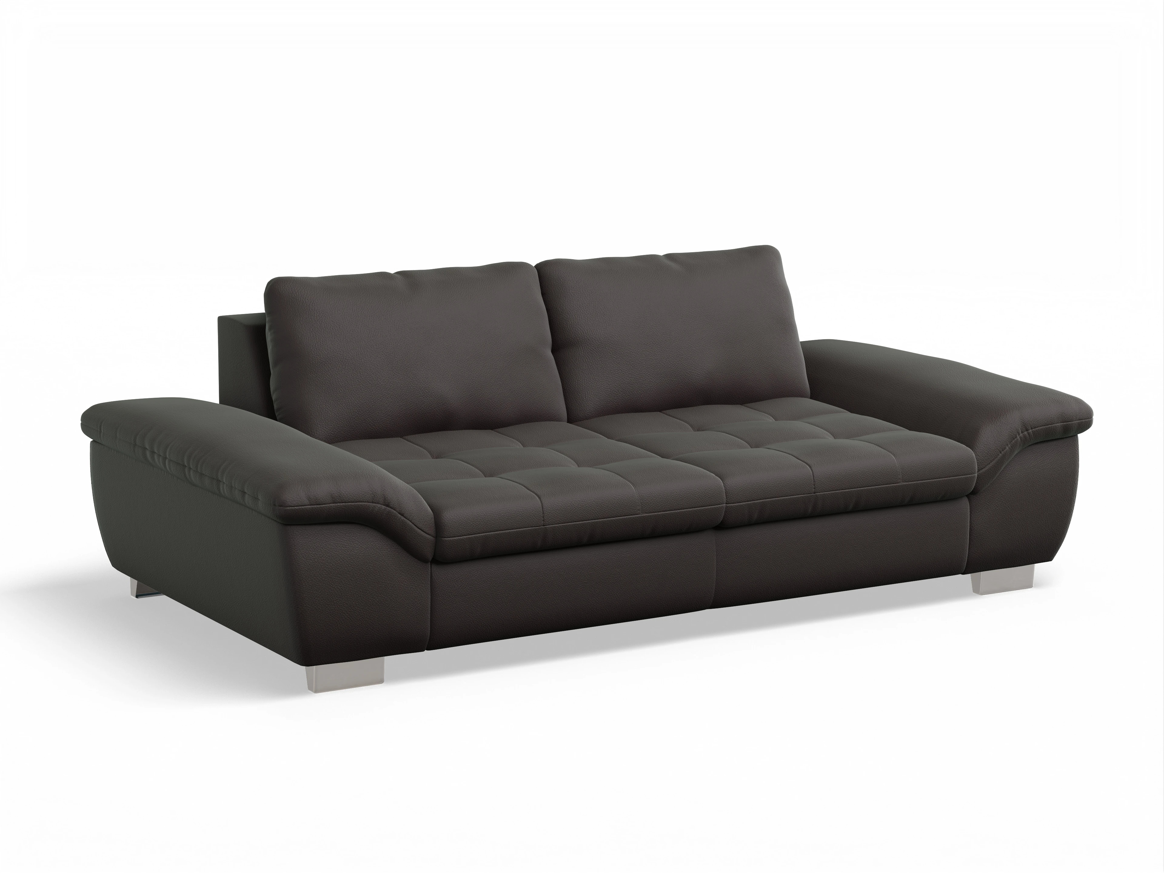 Ansicht des Produktes SC Smart 1007 3-Sitzer Sofa in Stoff Braun