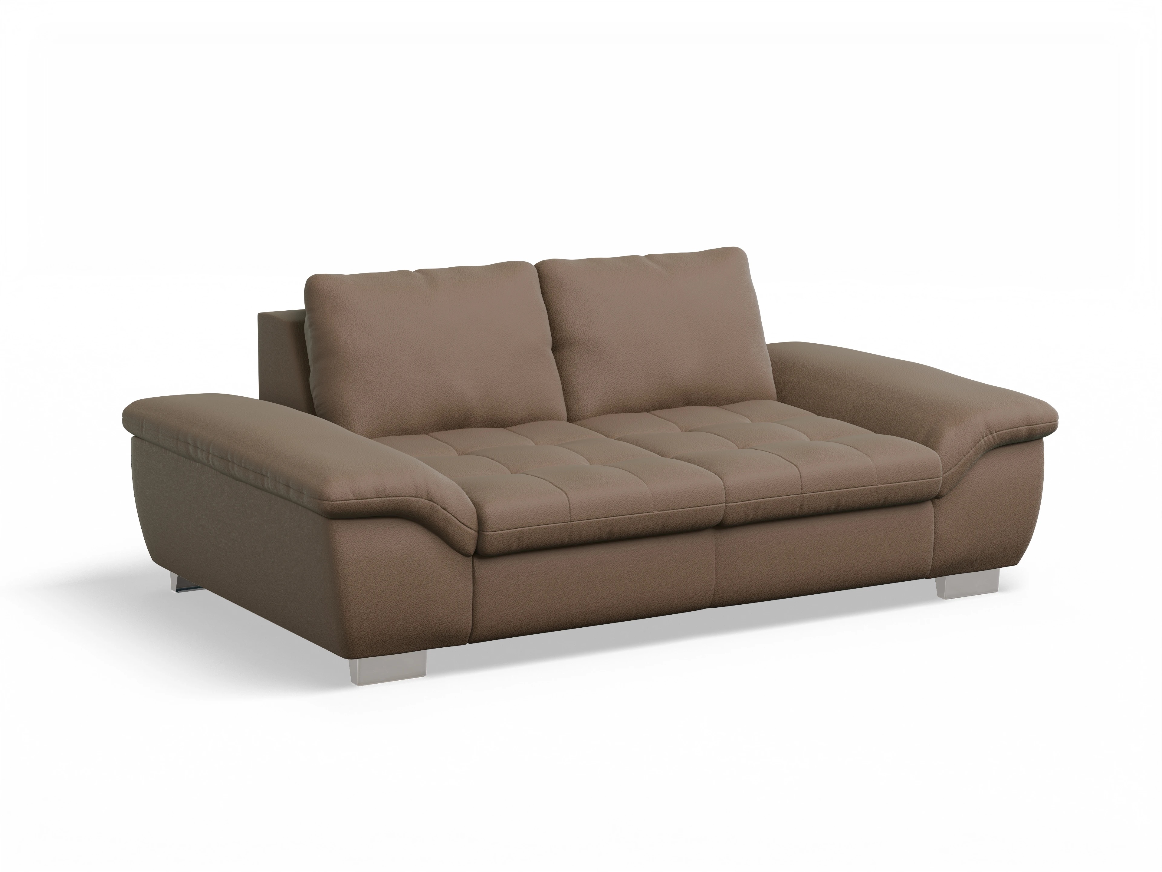 Ansicht des Produktes SC Smart 1007 2,5-Sitzer Sofa in Stoff Braun