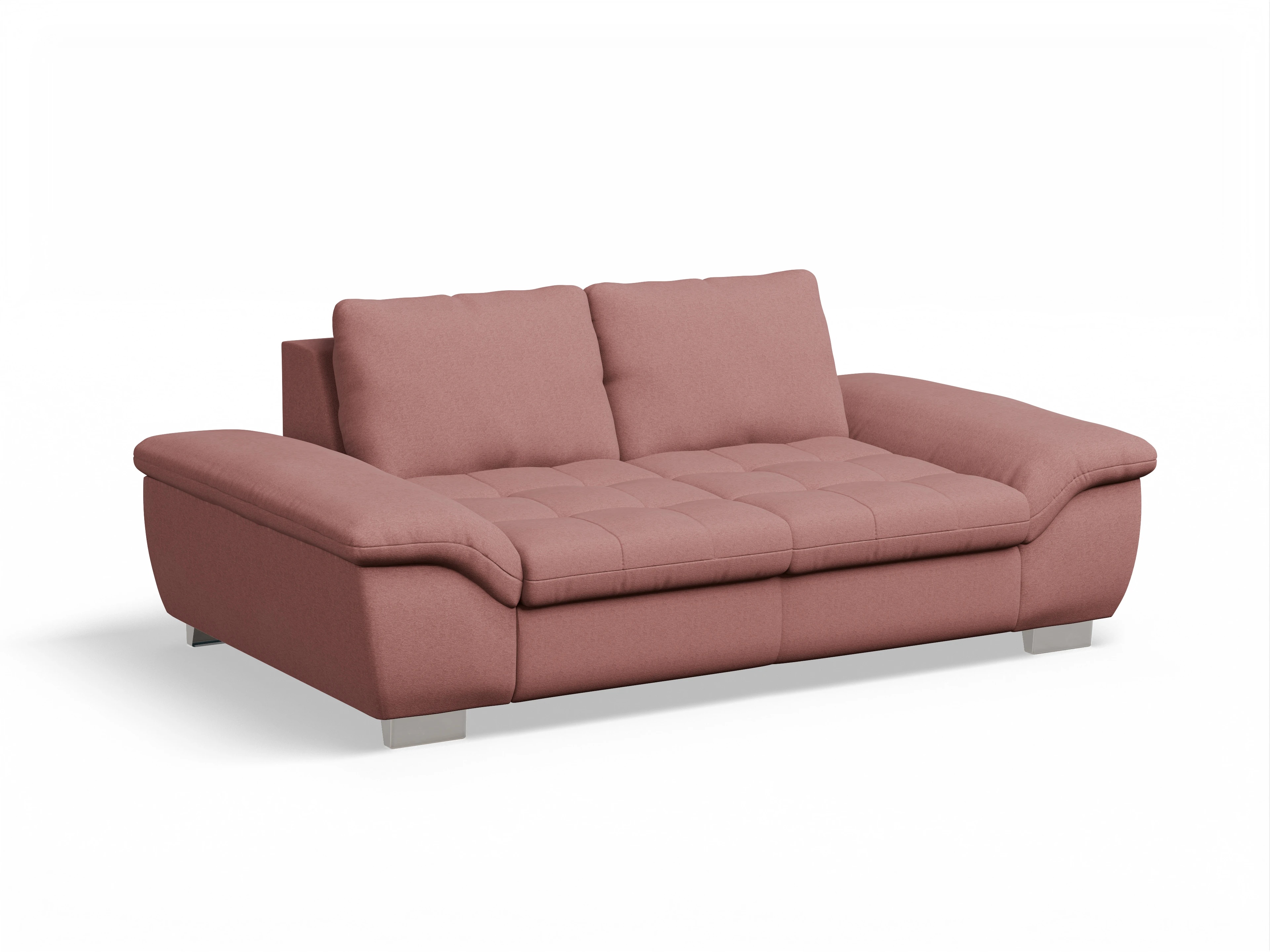 Ansicht des Produktes SC Smart 1007 2,5-Sitzer Sofa in Stoff Rosa