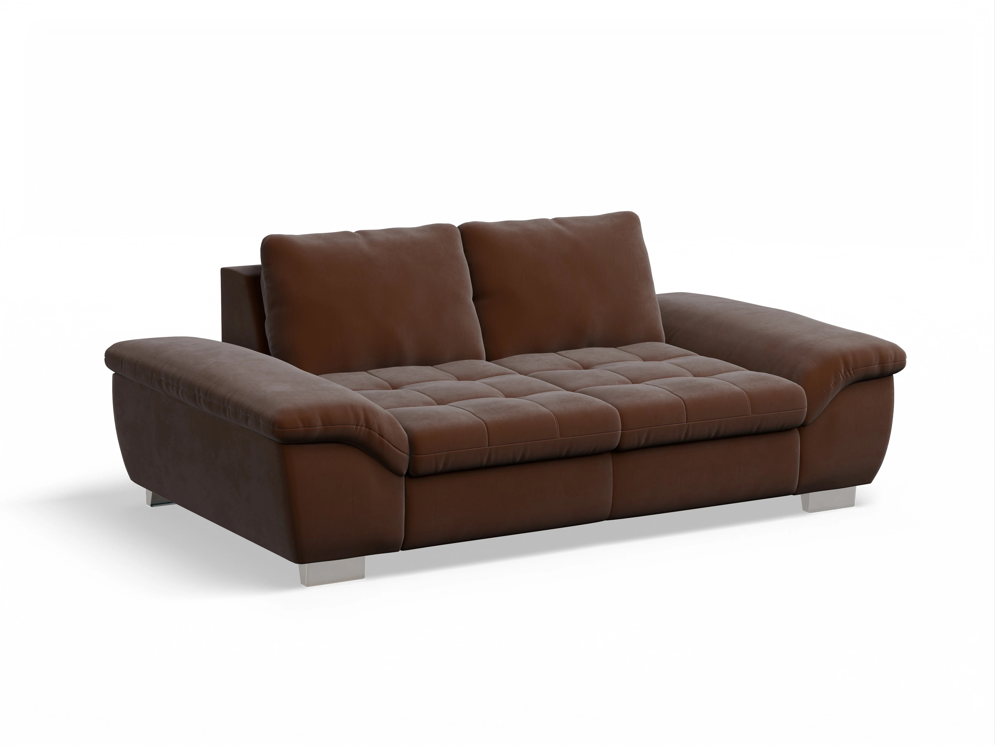 Ansicht des Produktes SC Smart 1007 2,5-Sitzer Sofa in Stoff Braun