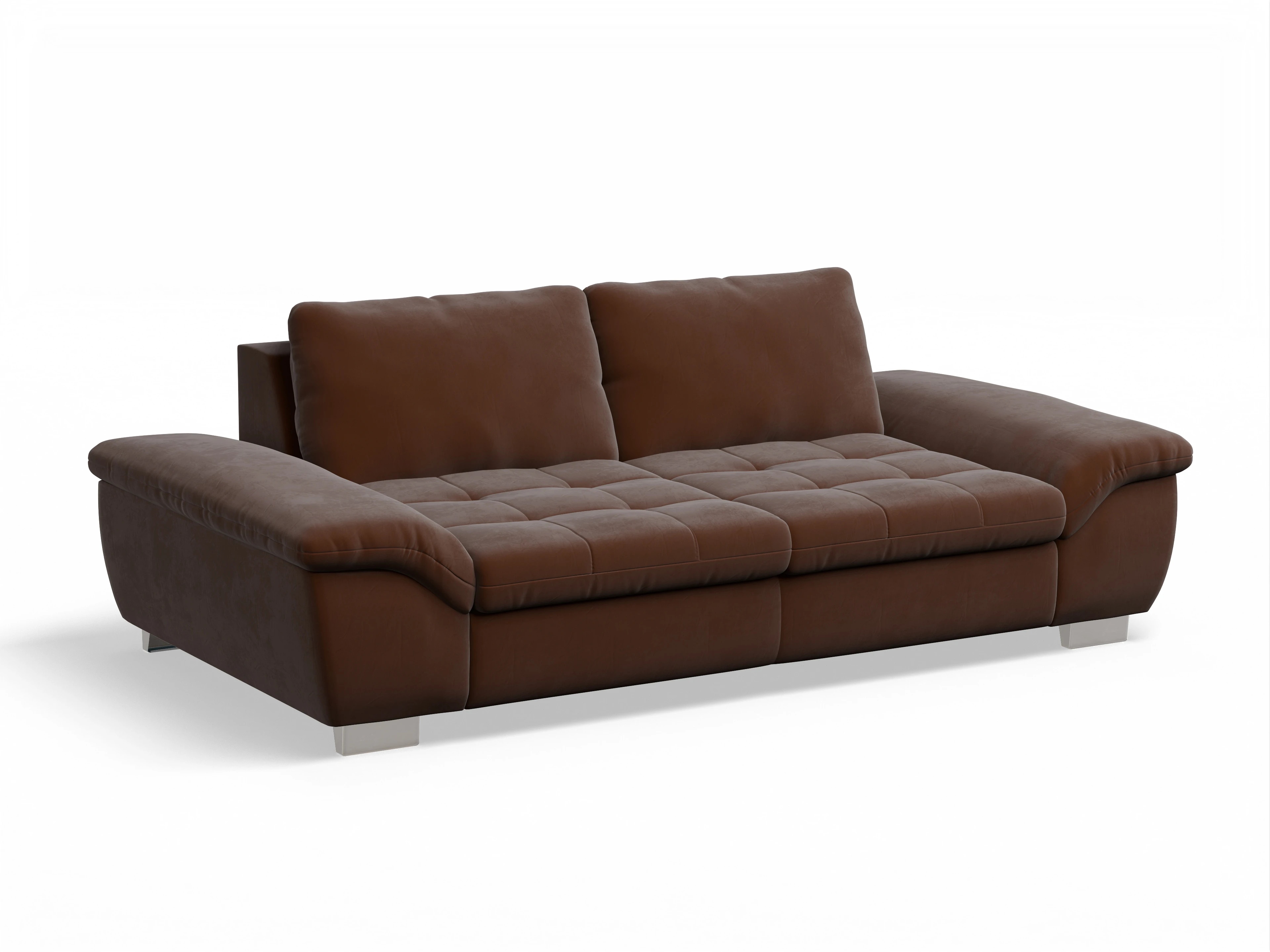 Ansicht des Produktes SC Smart 1007 3-Sitzer Sofa in Stoff Braun