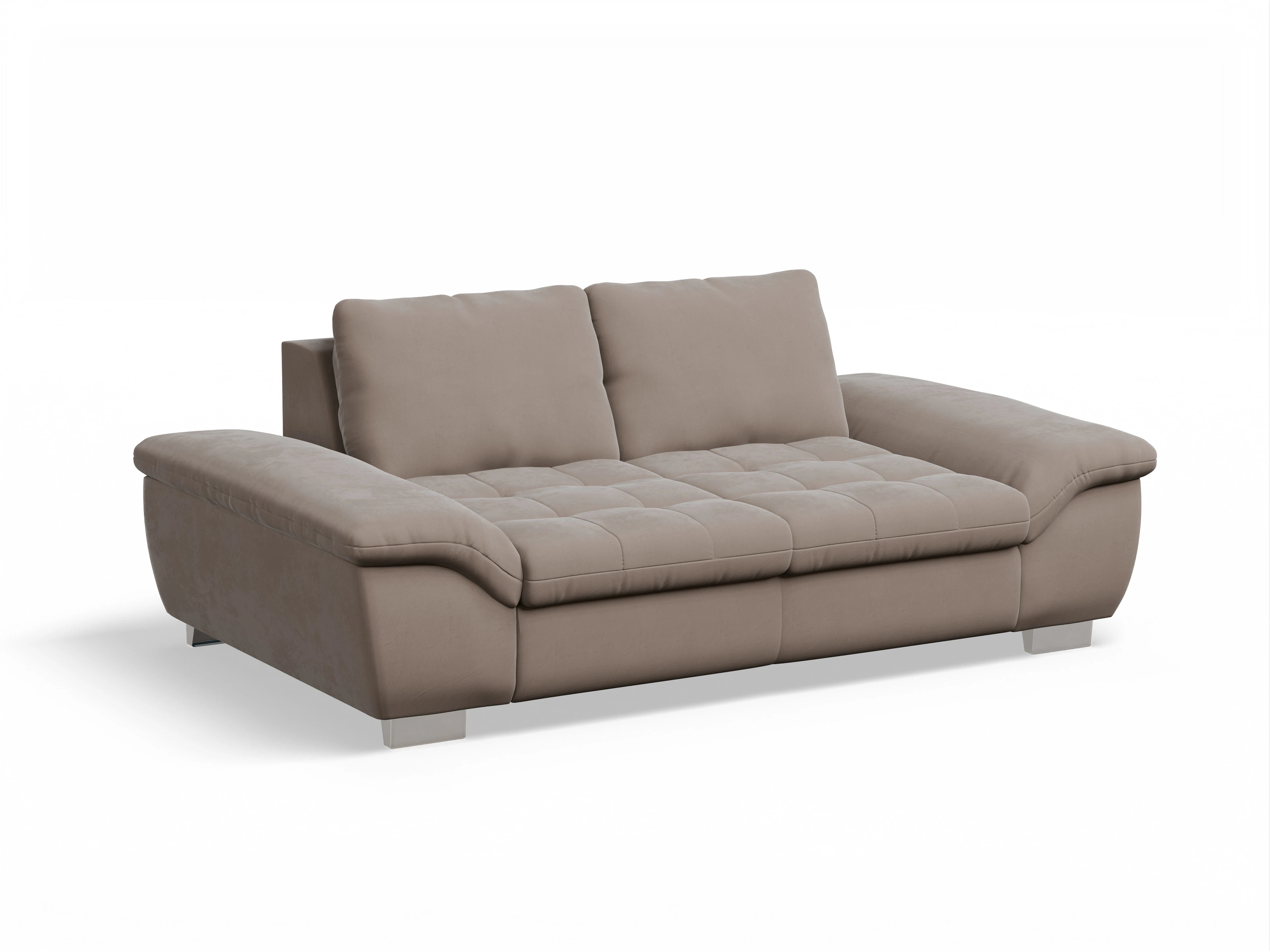 Ansicht des Produktes SC Smart 1007 2,5-Sitzer Sofa in Stoff Braun