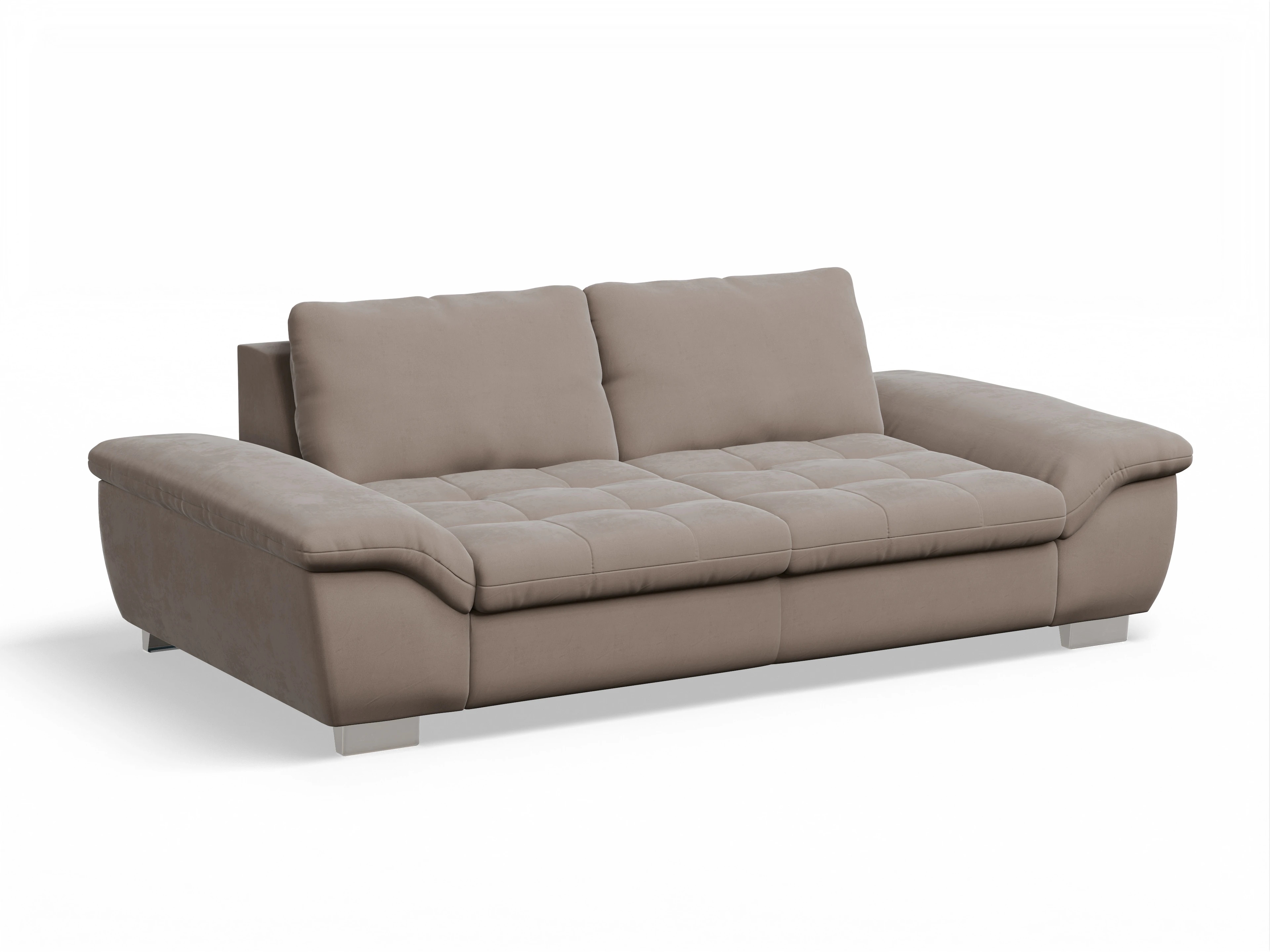 Ansicht des Produktes SC Smart 1007 3-Sitzer Sofa in Stoff Braun