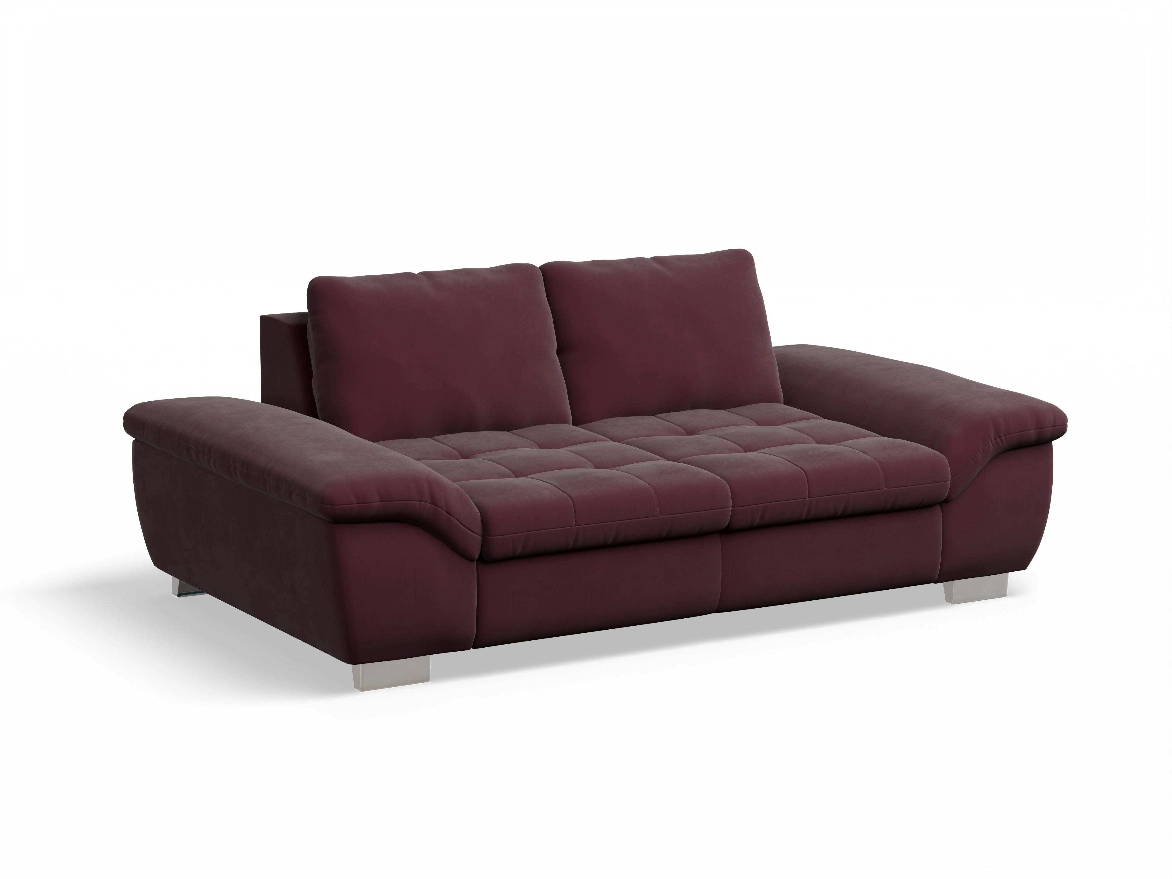 Ansicht des Produktes SC Smart 1007 2,5-Sitzer Sofa in Stoff Rot