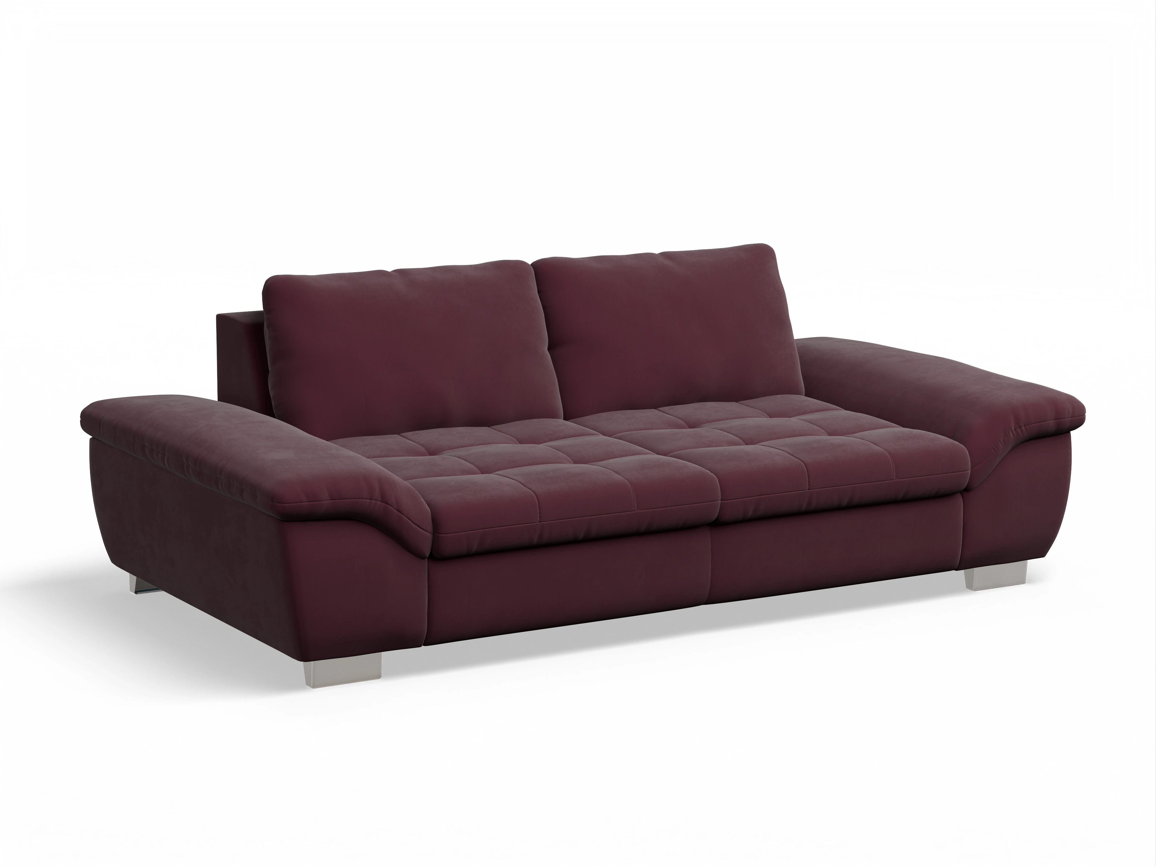 Ansicht des Produktes SC Smart 1007 3-Sitzer Sofa in Stoff Rot
