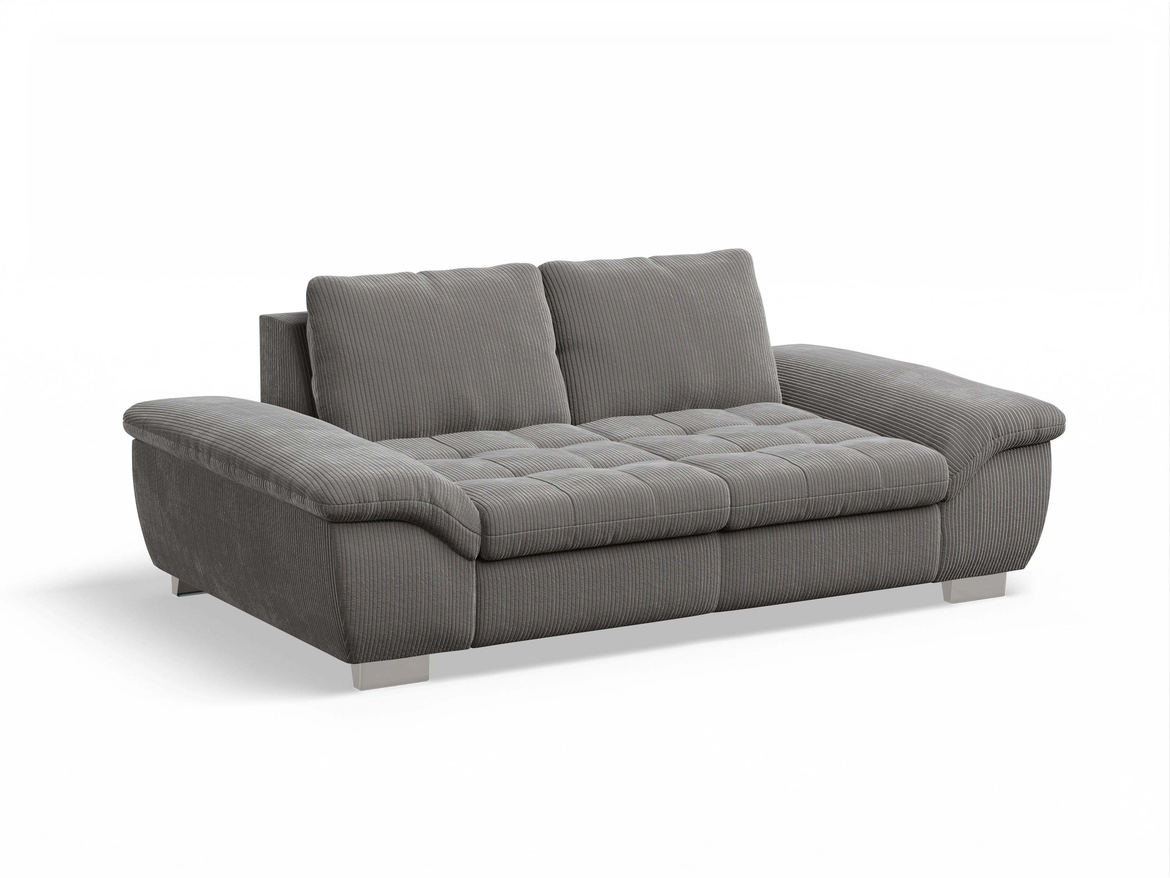 Ansicht des Produktes SC Smart 1007 2,5-Sitzer Sofa in Stoff Grau
