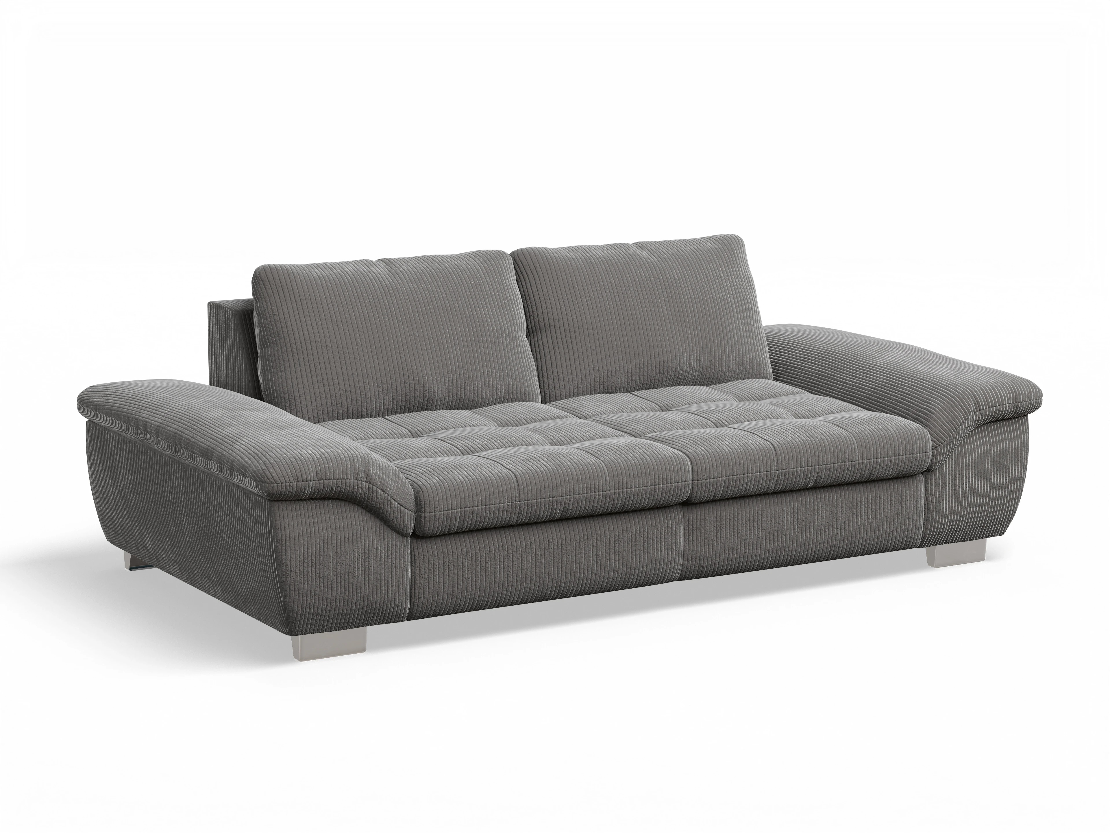 Ansicht des Produktes SC Smart 1007 3-Sitzer Sofa in Stoff Grau