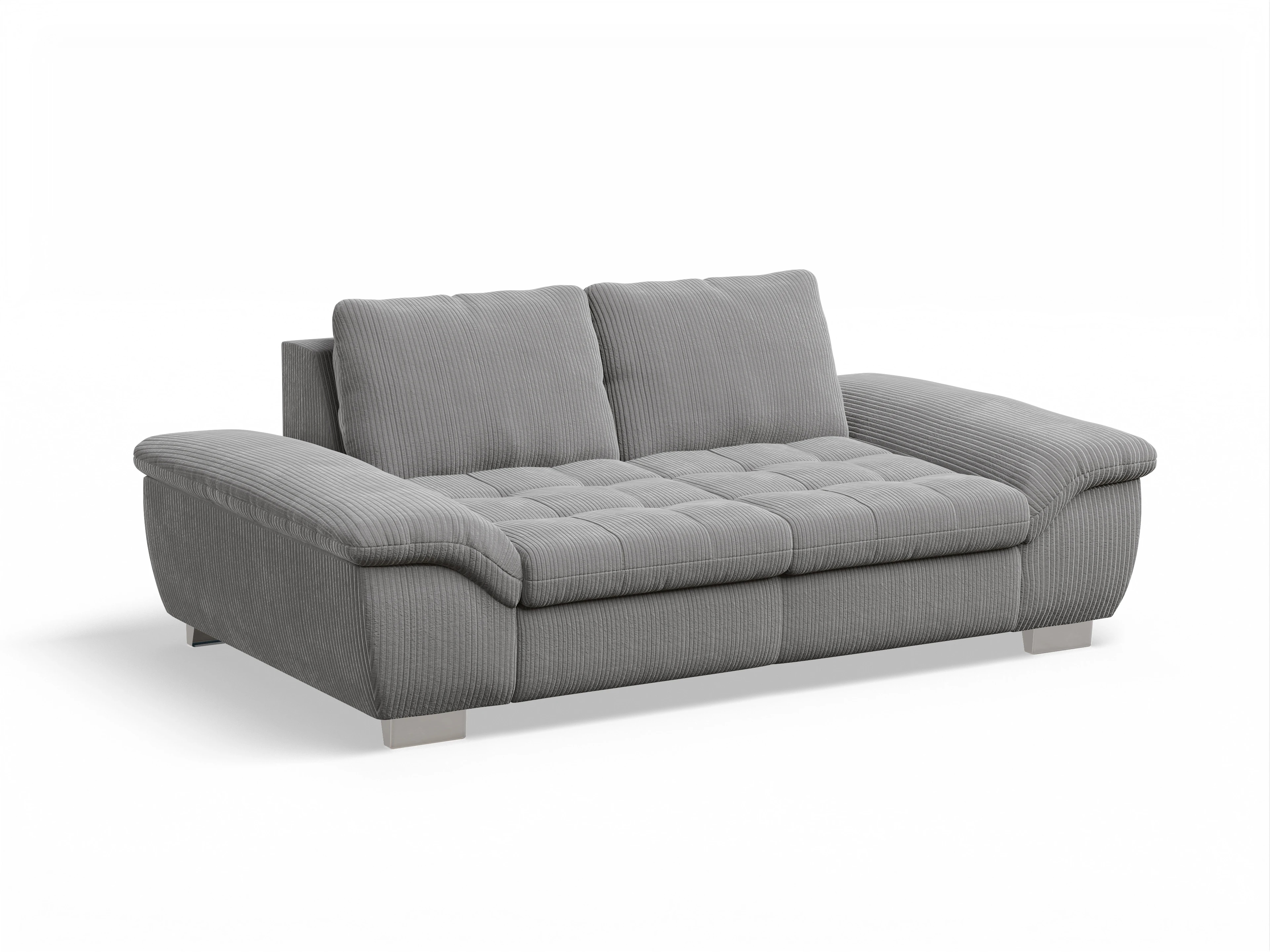 Ansicht des Produktes SC Smart 1007 2,5-Sitzer Sofa in Stoff Grau
