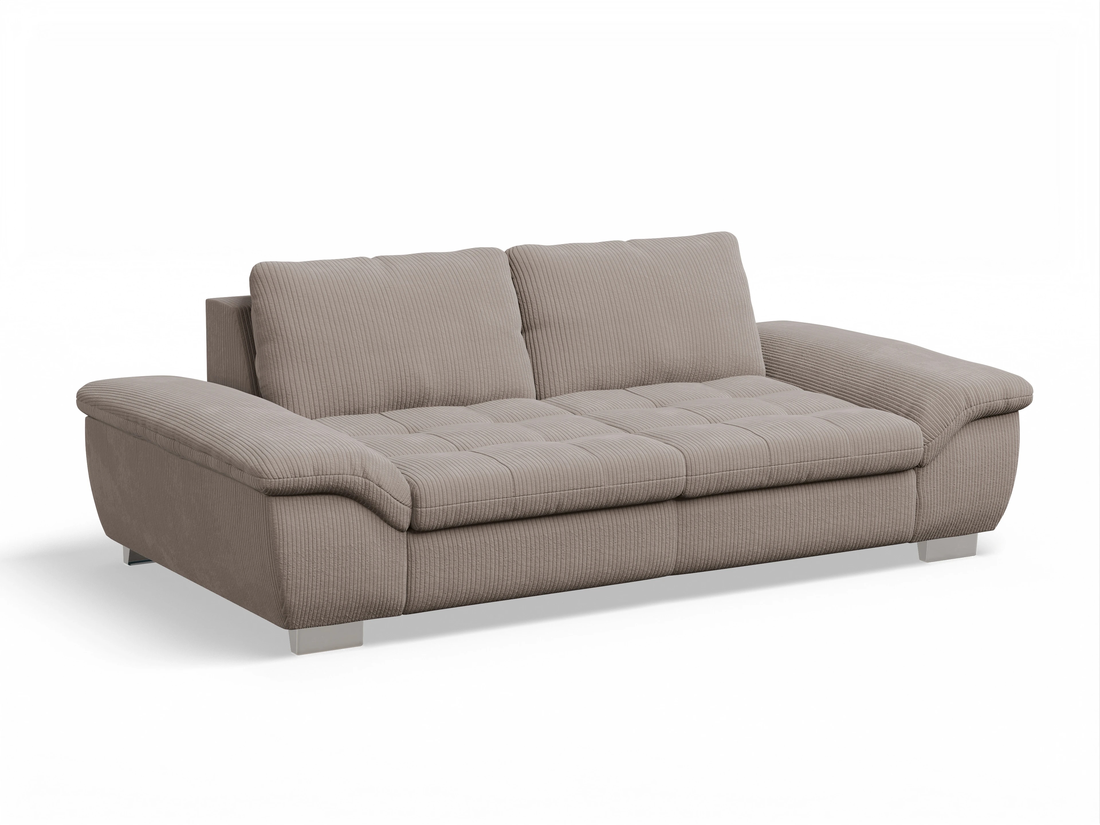 Ansicht des Produktes SC Smart 1007 3-Sitzer Sofa in Stoff Braun