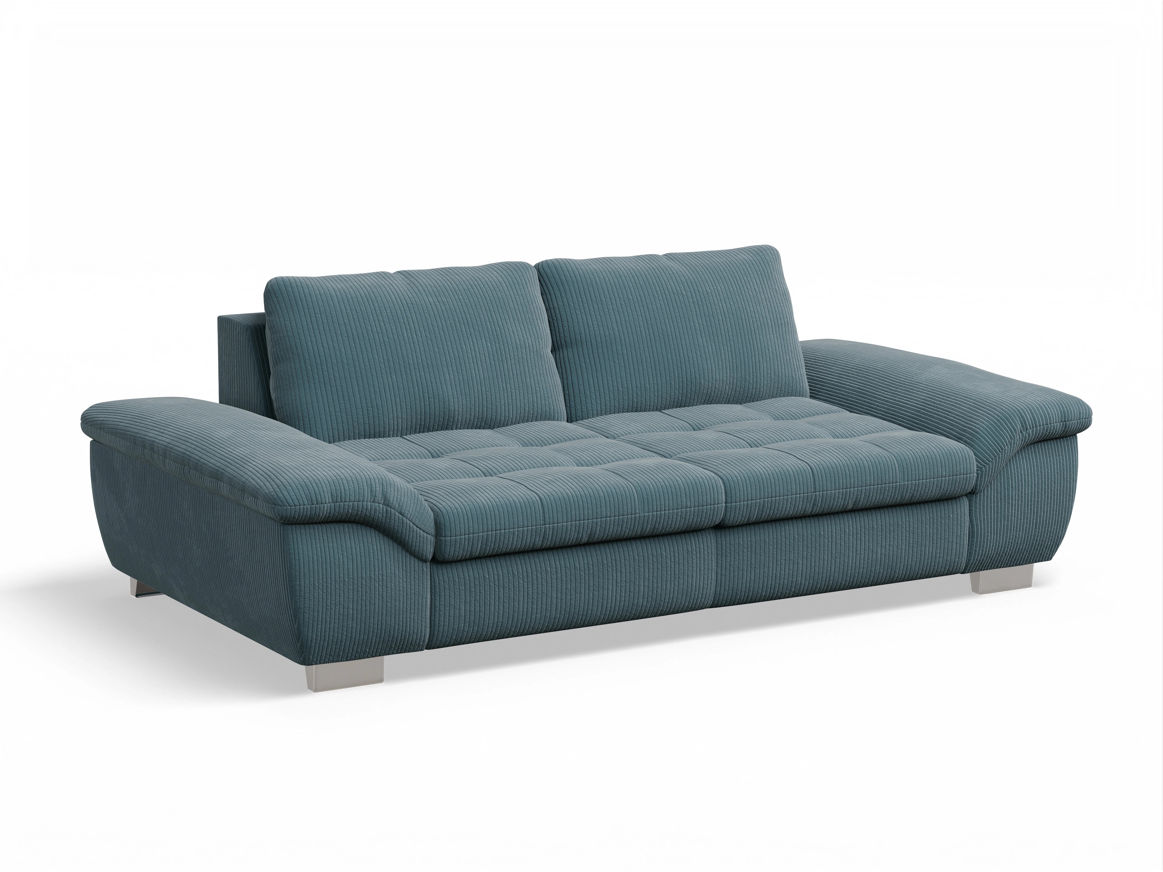 Ansicht des Produktes SC Smart 1007 3-Sitzer Sofa in Stoff Blau