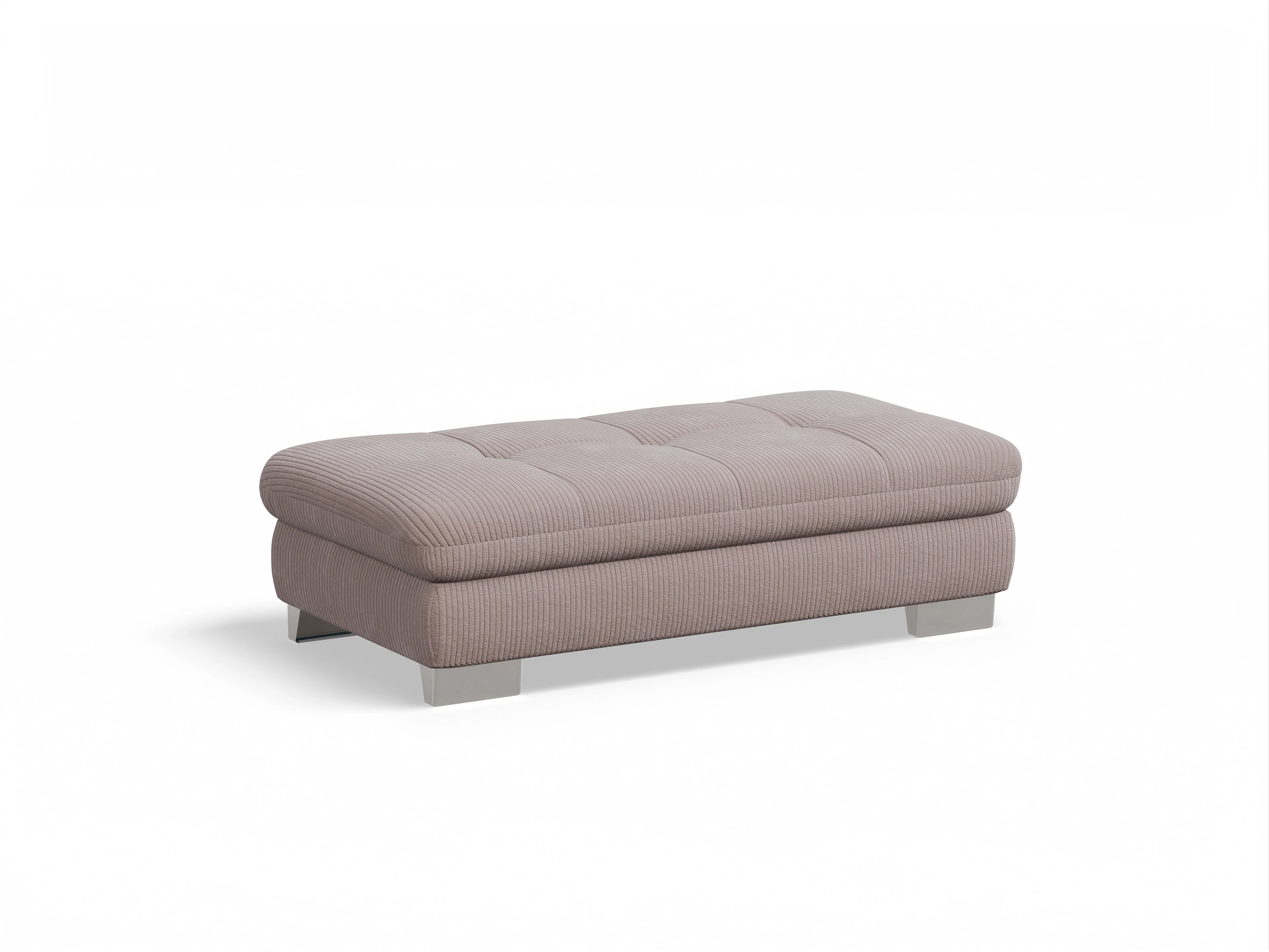 Ansicht des Produktes SC Smart 1007 Hocker in Stoff Rosa