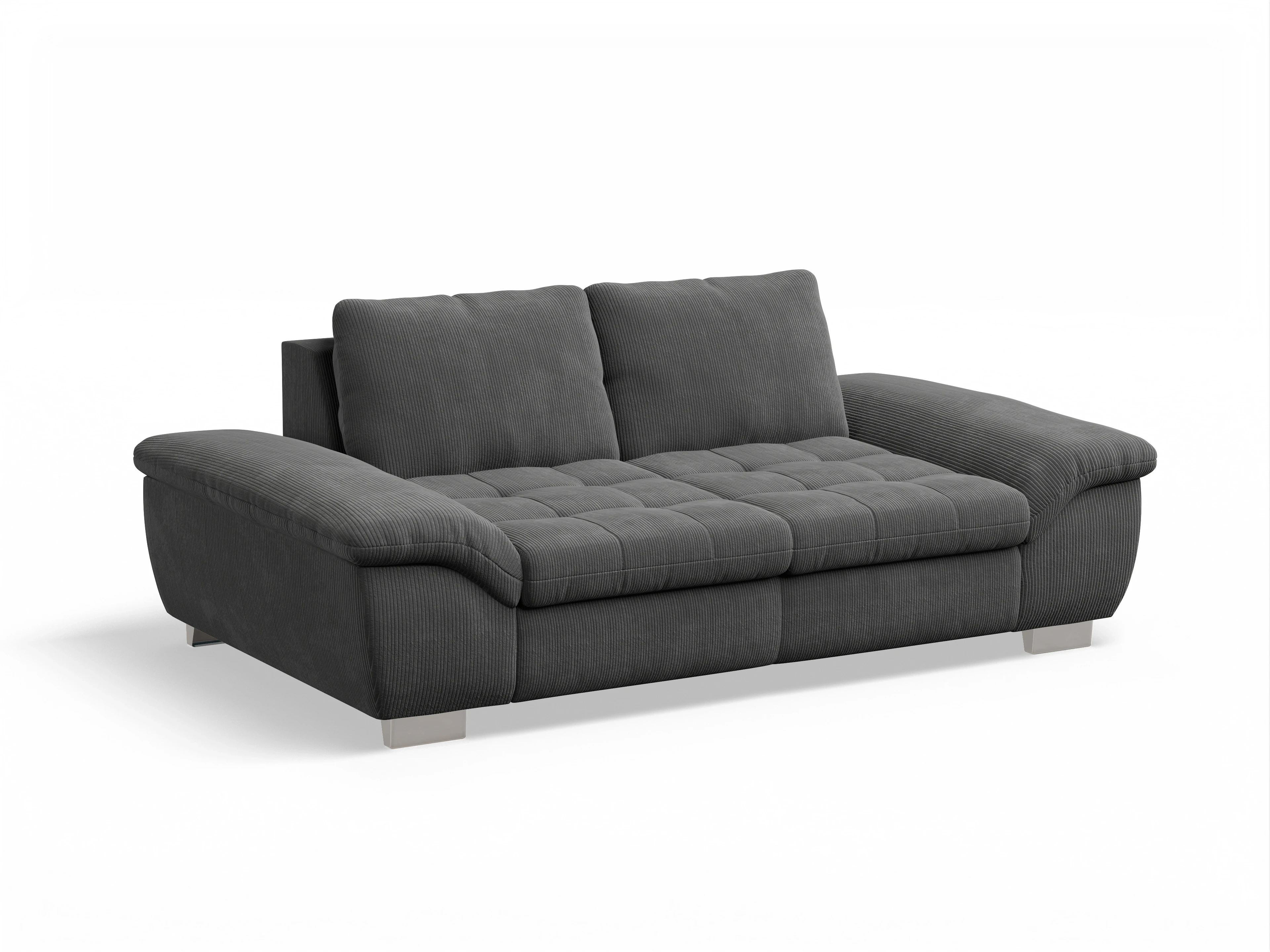 Ansicht des Produktes SC Smart 1007 2,5-Sitzer Sofa in Stoff Grau